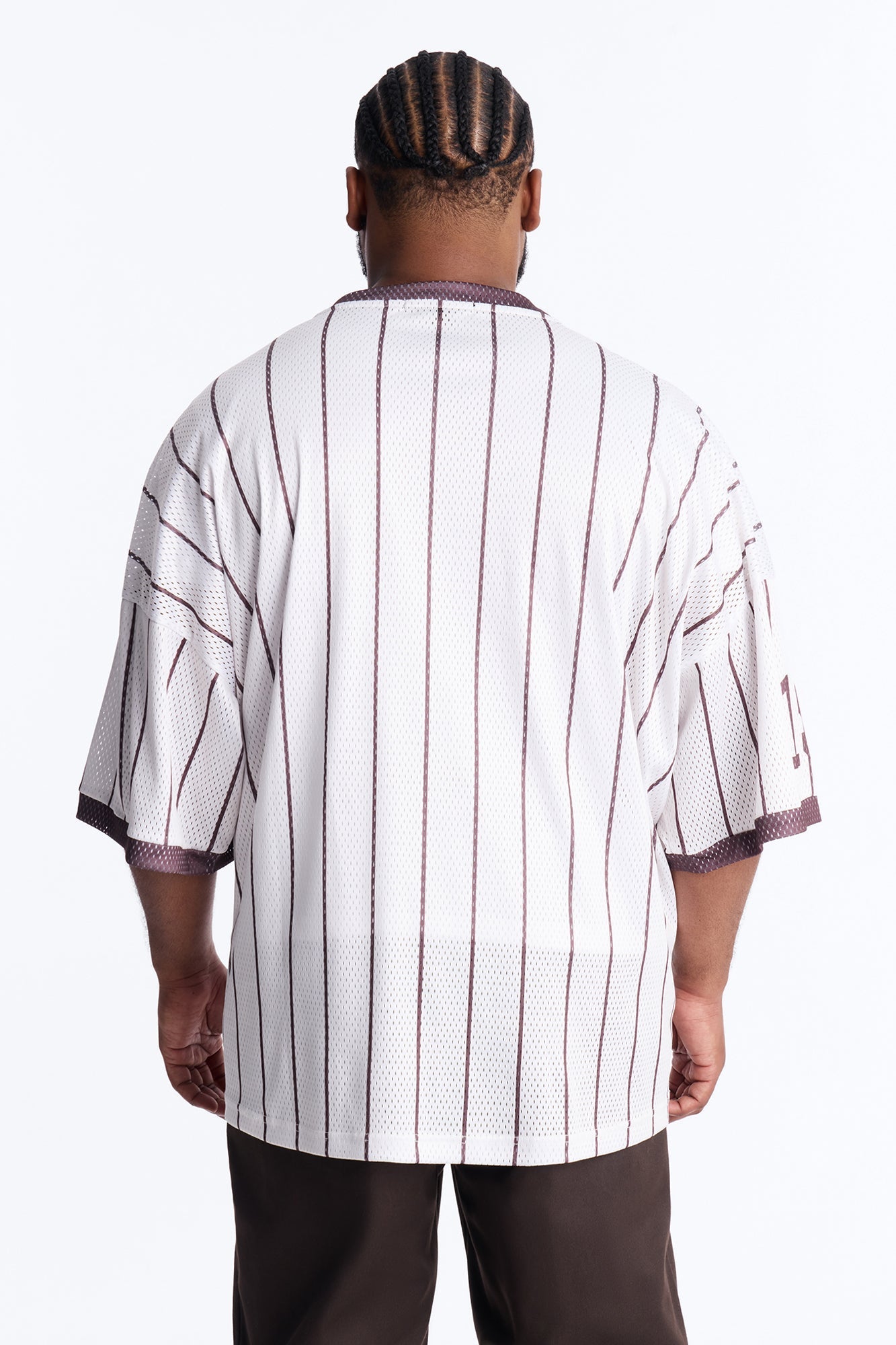 Jersey Fit Tokyo V-Neck Shirt - White Fashion Nova