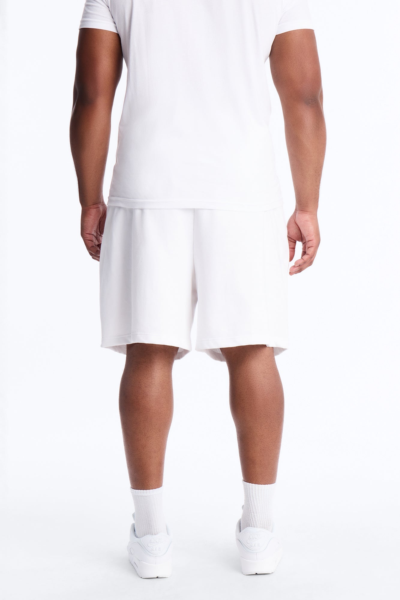 Unlucky Club Sweatshorts - White Fashion Nova