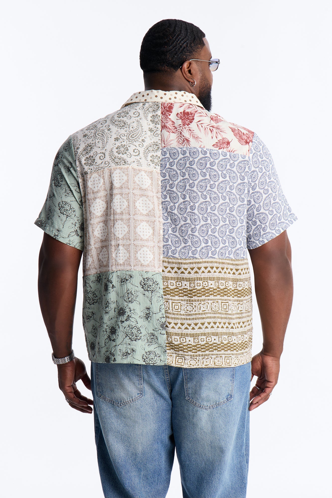 Horizon Cuban Collar Shirt - Multi Color Fashion Nova