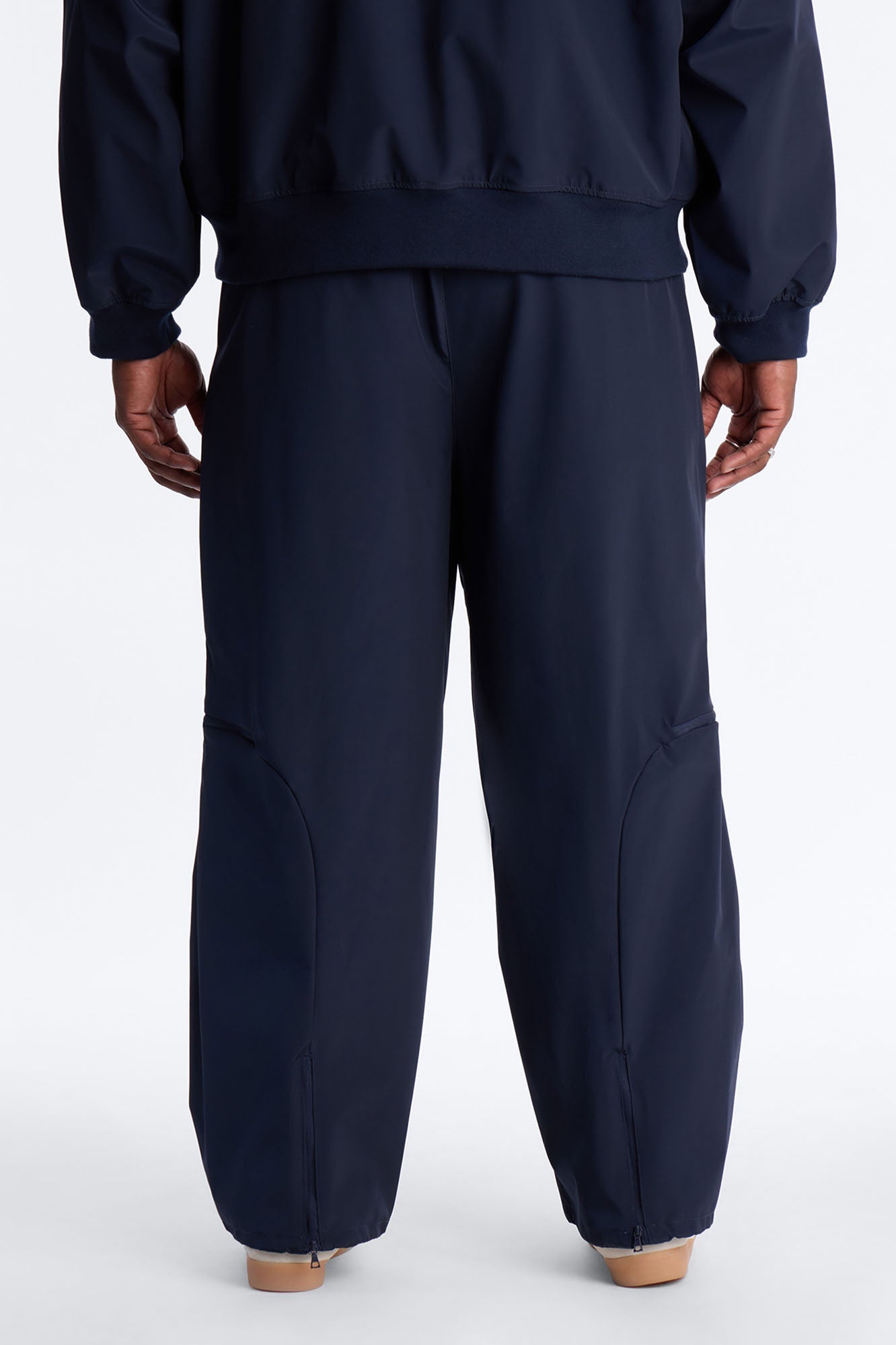 Baggy Liberty Zip Pant - Navy Fashion Nova