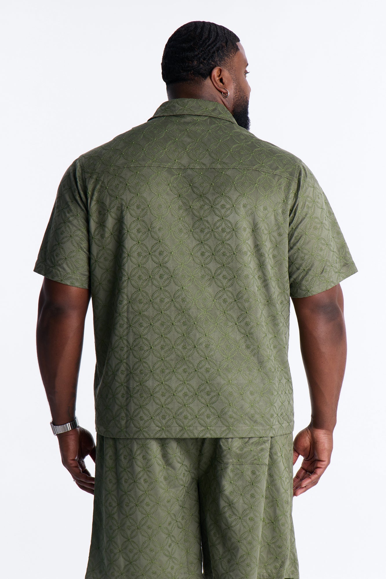 Your Island Zip Up Shirt - Green Fashion Nova