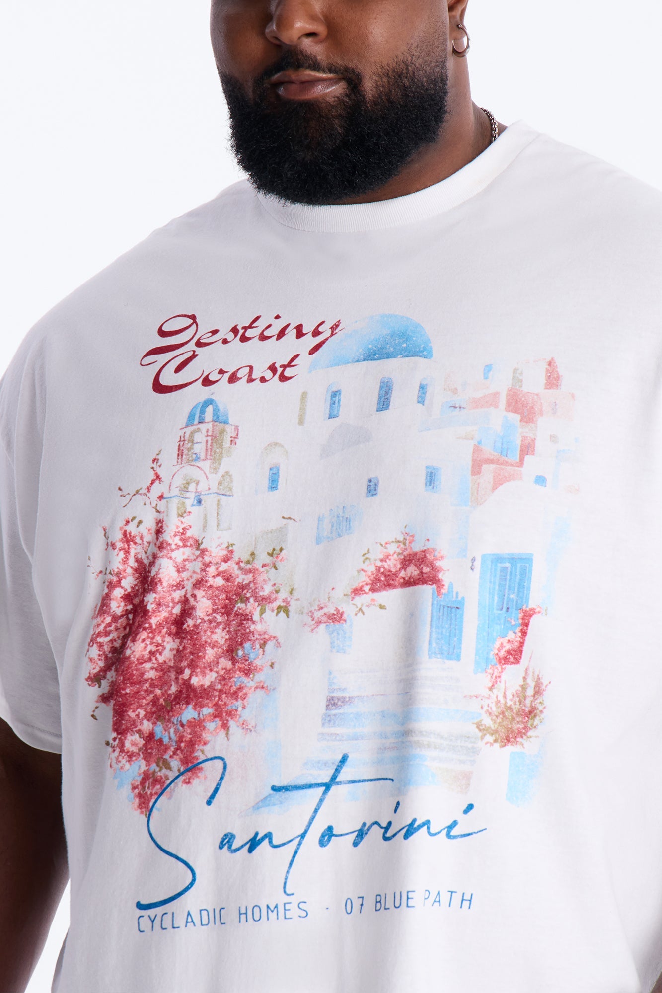 Destiny Coast Oversized Short Sleeve Tee - White Fashion Nova