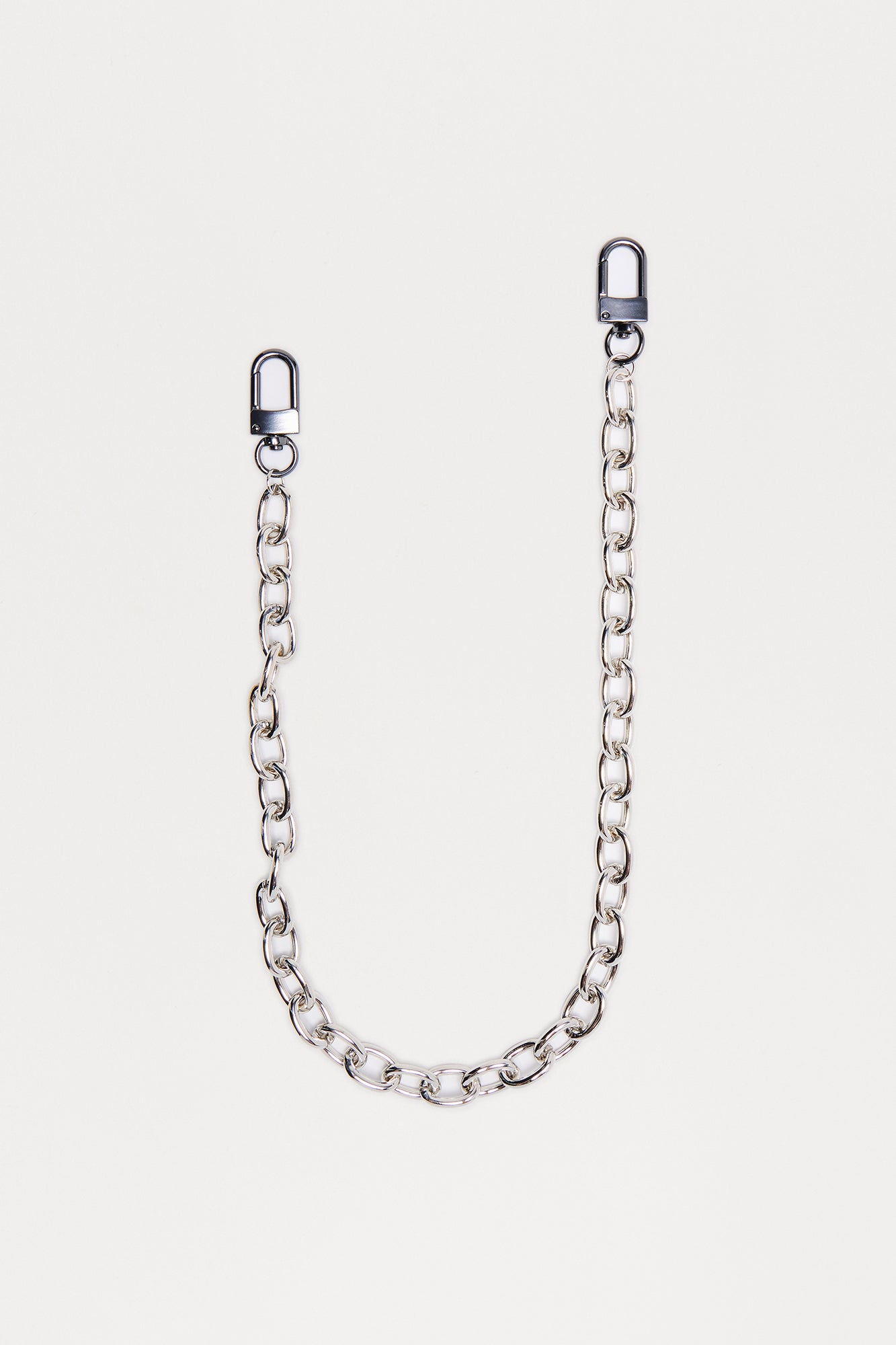 Fleet Pant Chain - Silver Fashion Nova