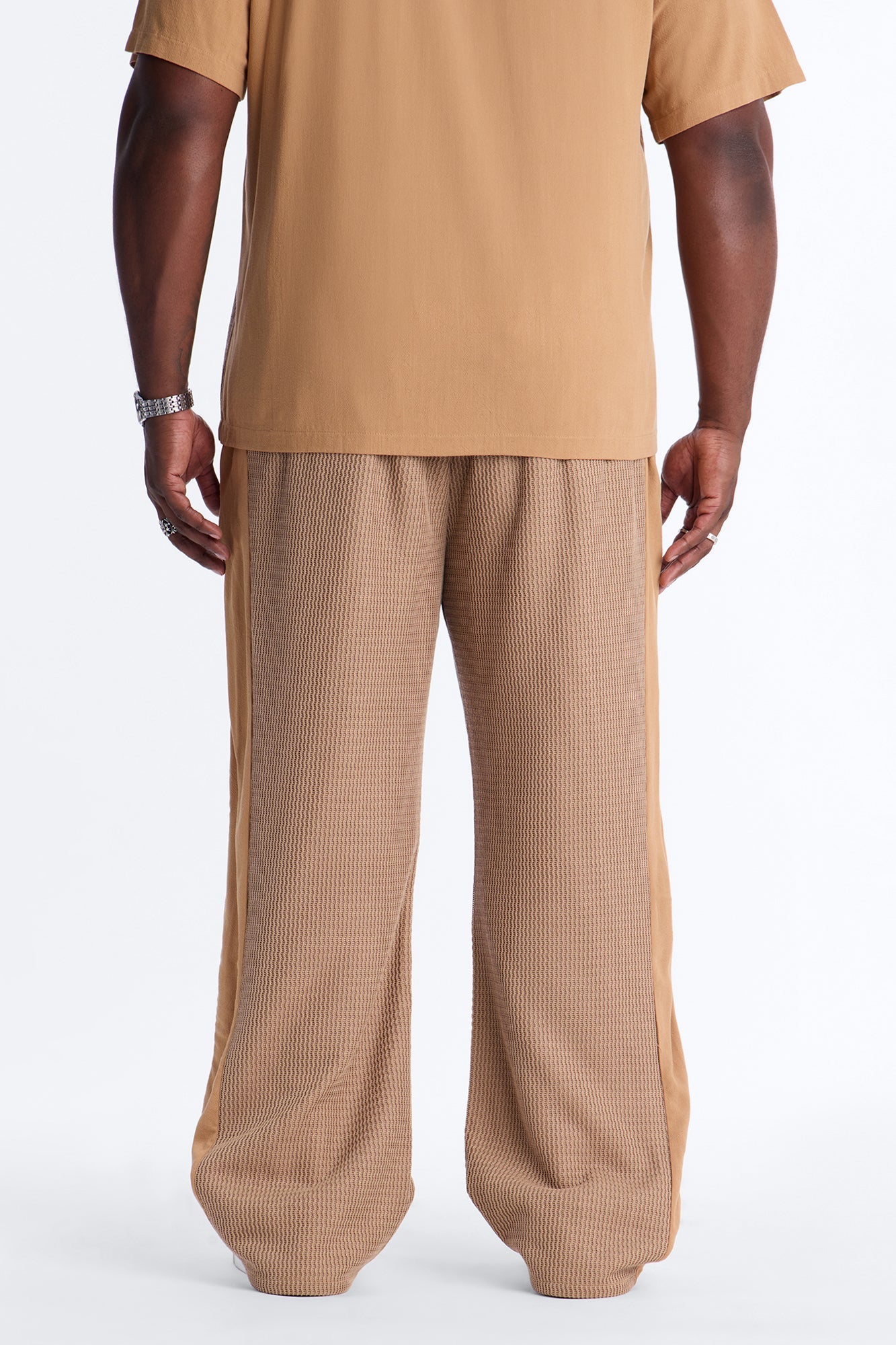 Slim Flare Brookfield Flow Pant - Tan Fashion Nova