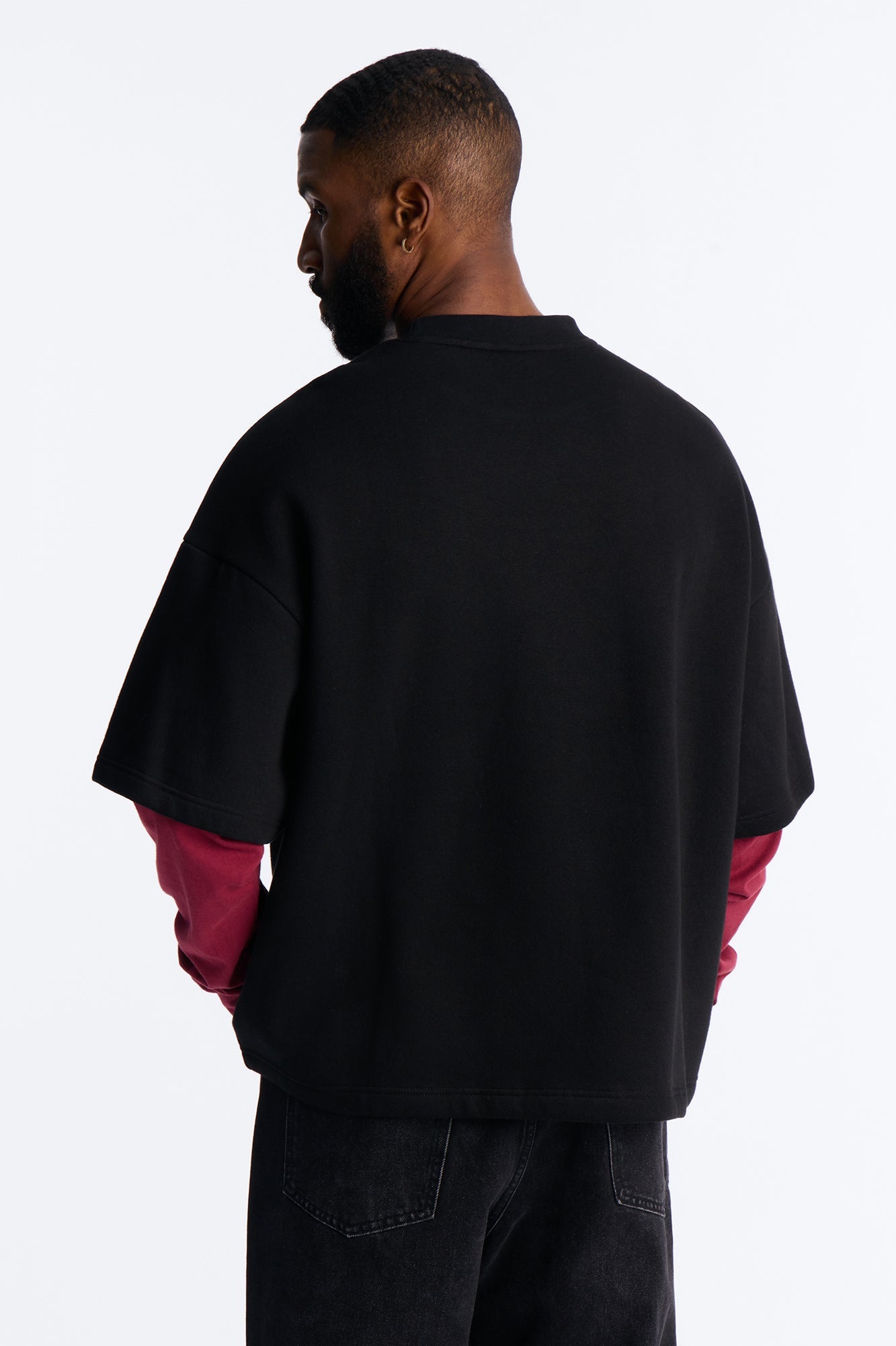 Megadeth Forever Oversized Fleece Twofer - Black Wash Fashion Nova