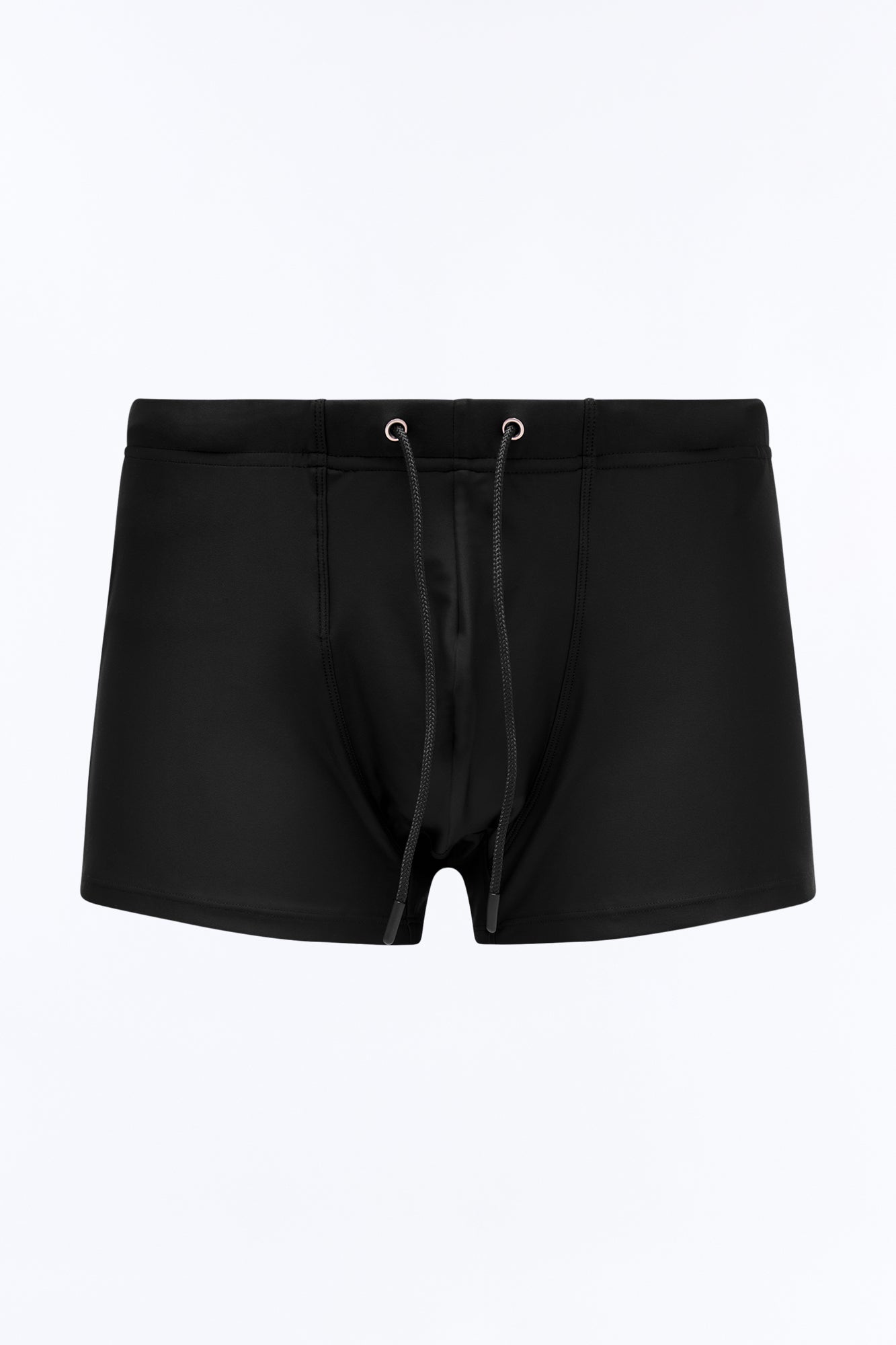 Boxy Fit Stretch Swim Brief - Black Fashion Nova