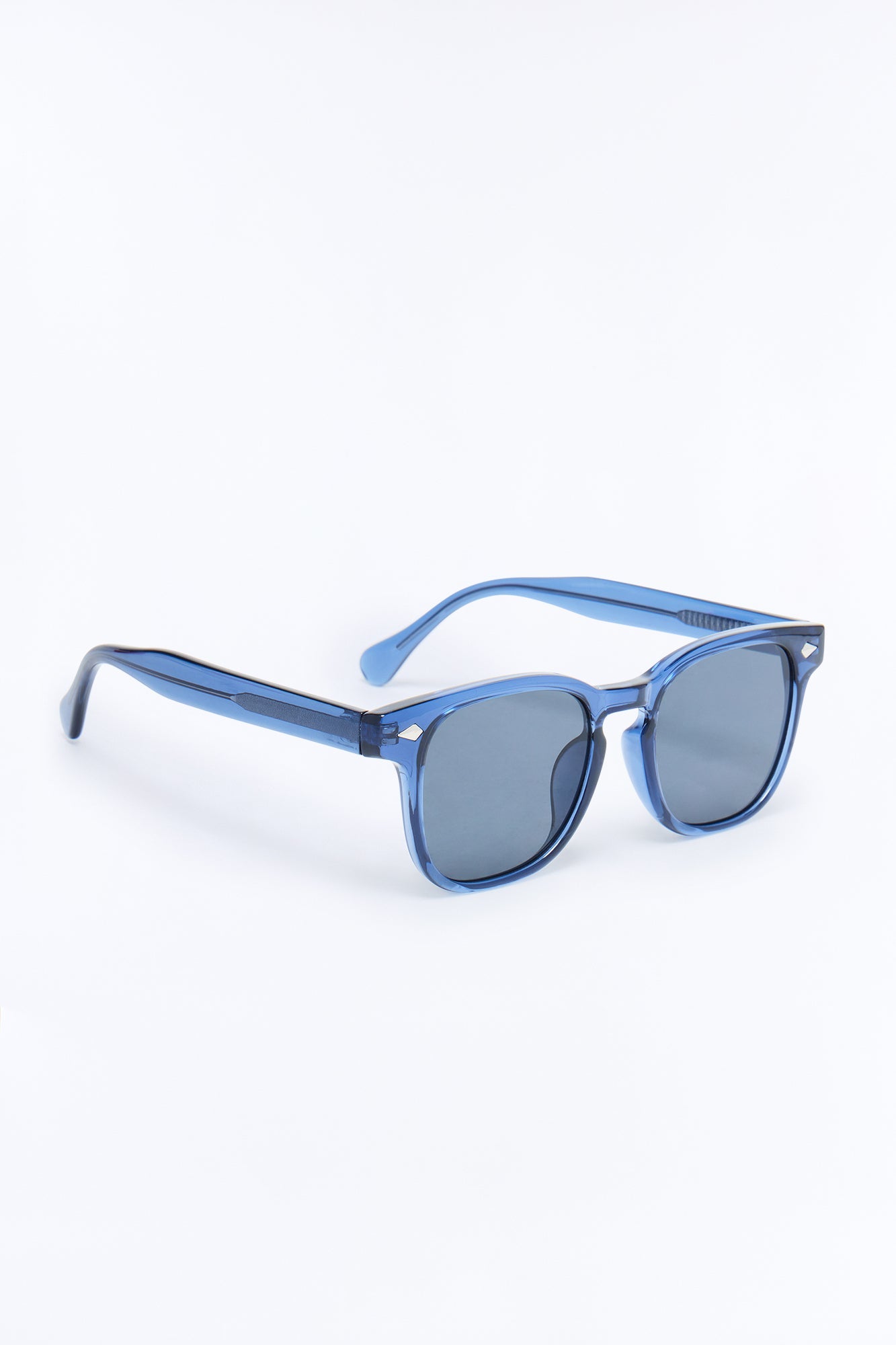 Lightweight Cellulose Propionate Glasses - Blue Fashion Nova
