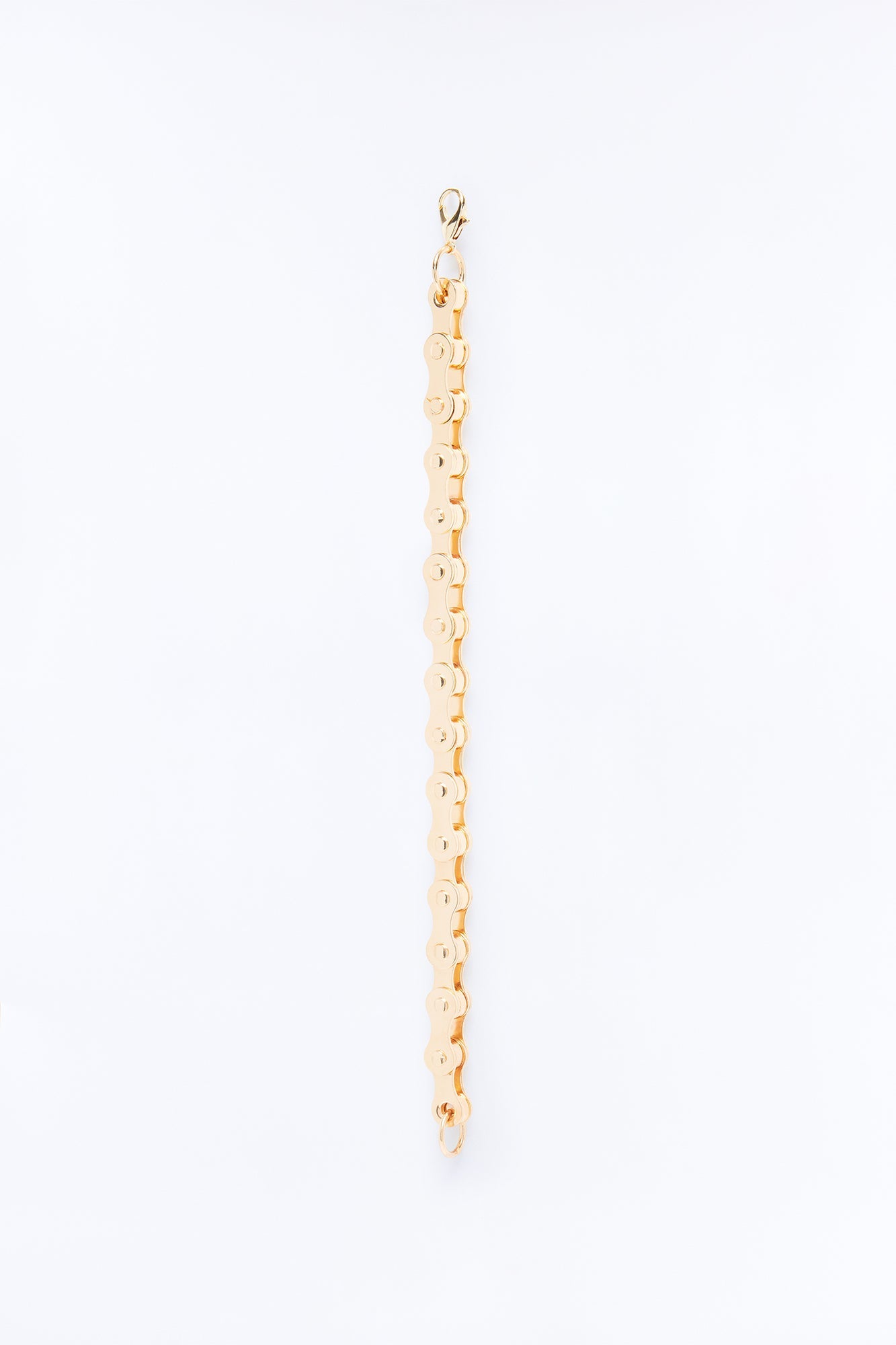 Maverick Bike Chain Link Bracelet - Gold Fashion Nova