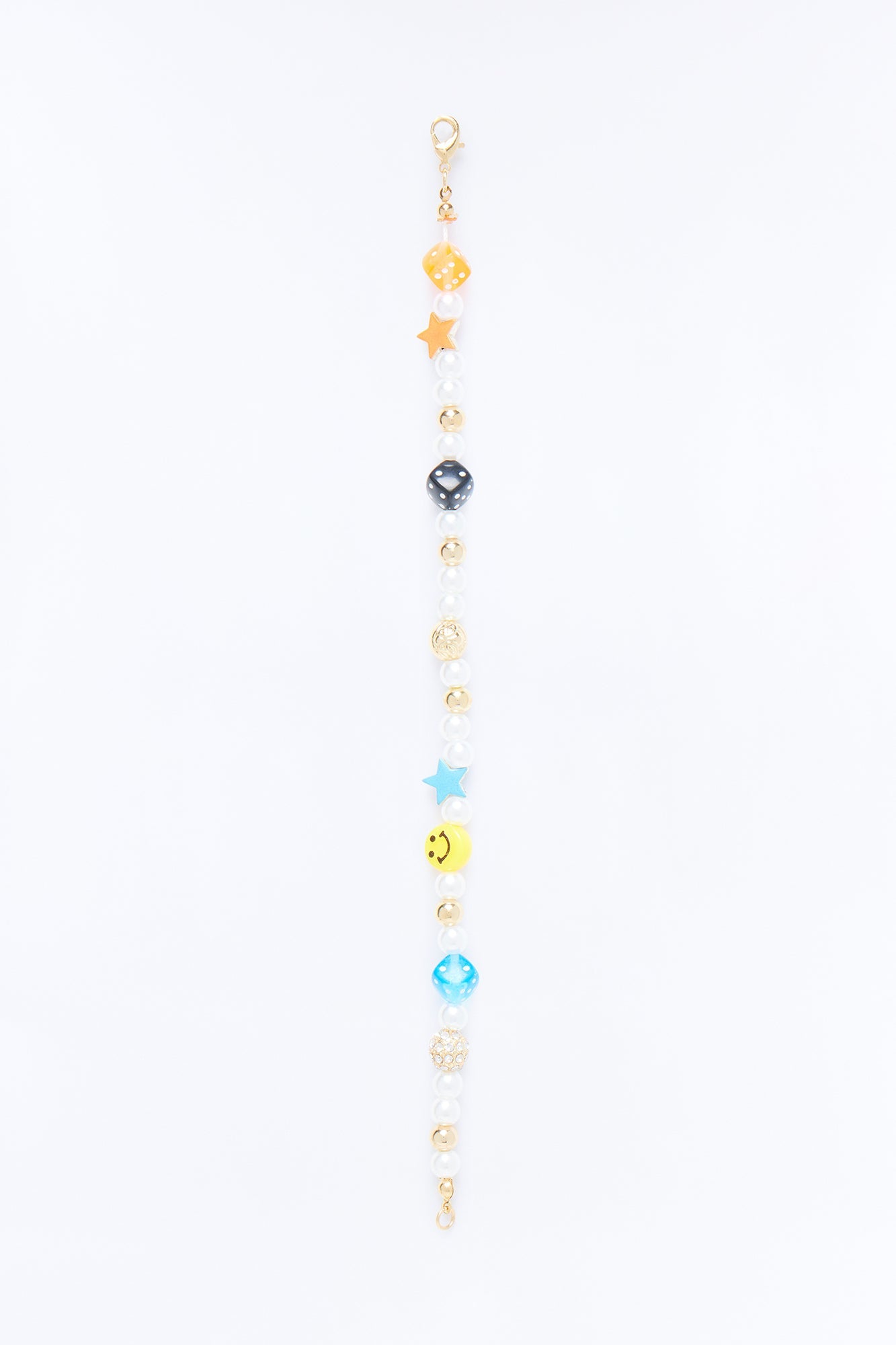 Festival Pearl and Charm Bracelet - Gold Fashion Nova