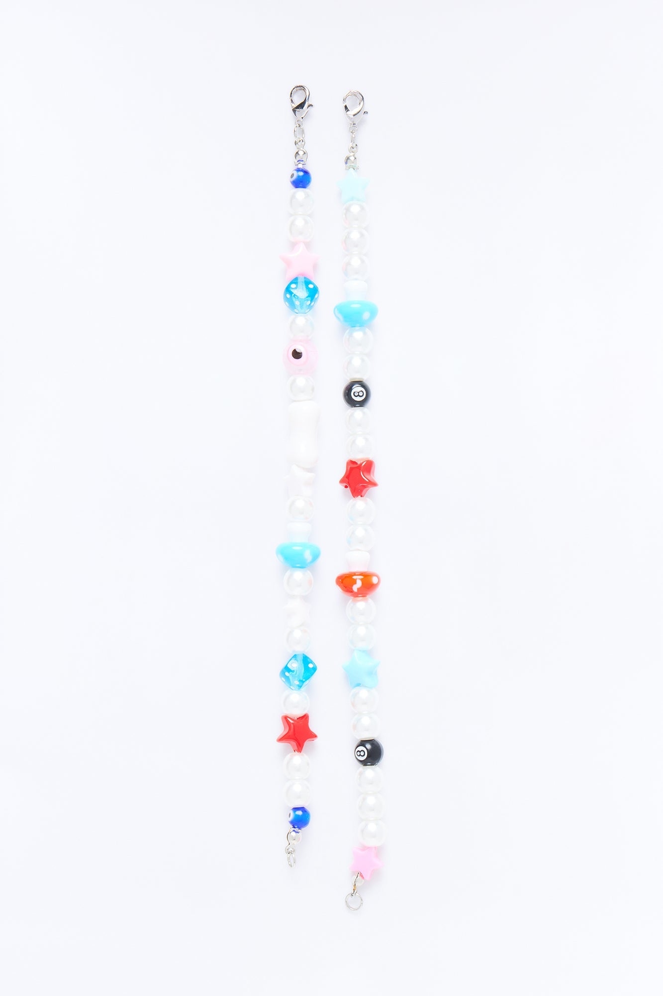 Festival Pearl and Charm Bracelet Set - Multi Color Fashion Nova