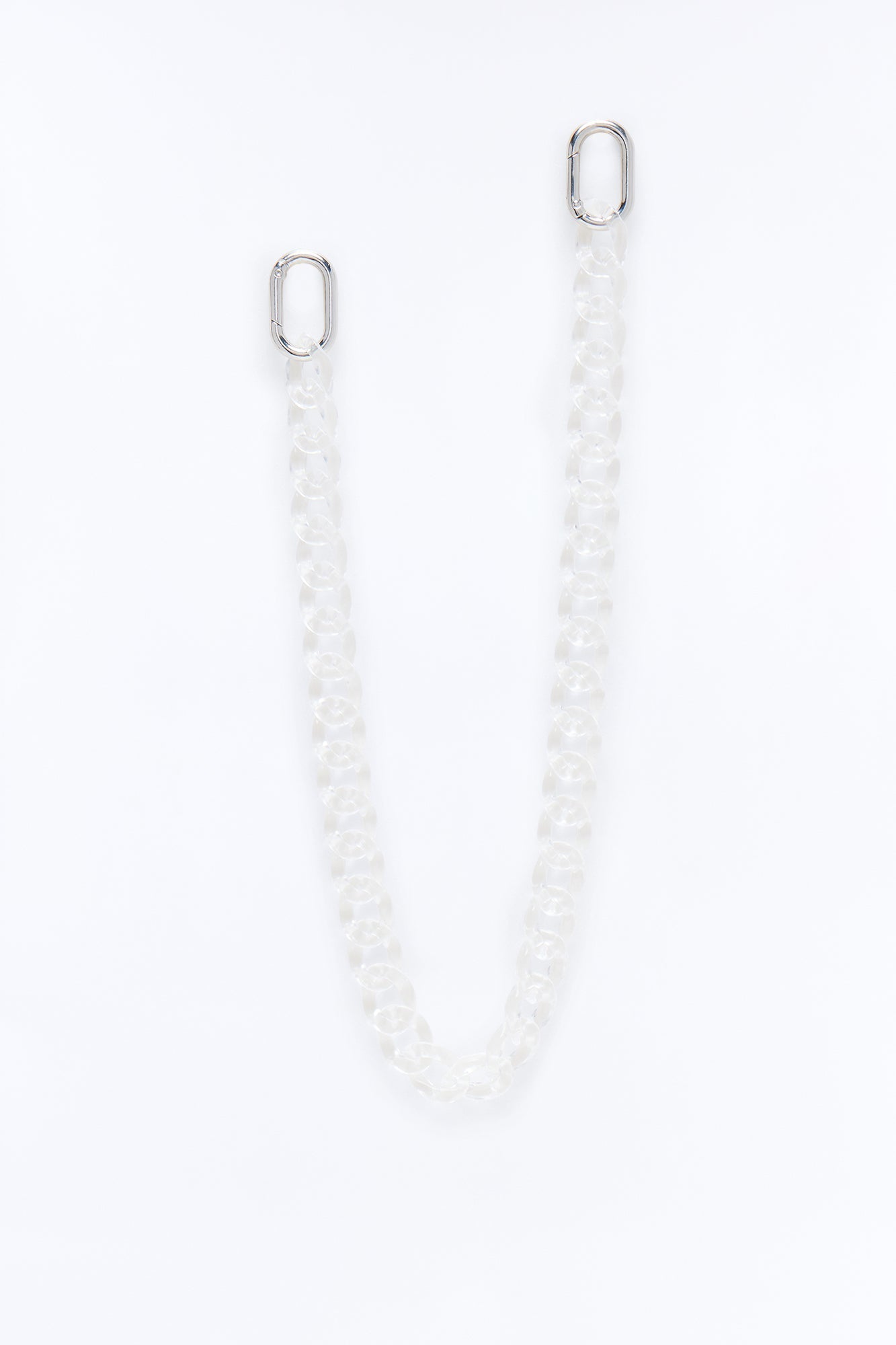 Thick Clear Cuban Link Pant Chain - Clear Fashion Nova