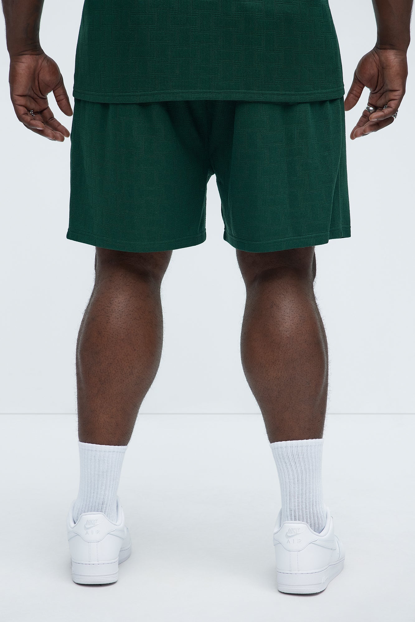 Vintage Relaxed Shorts - Hunter Green Fashion Nova