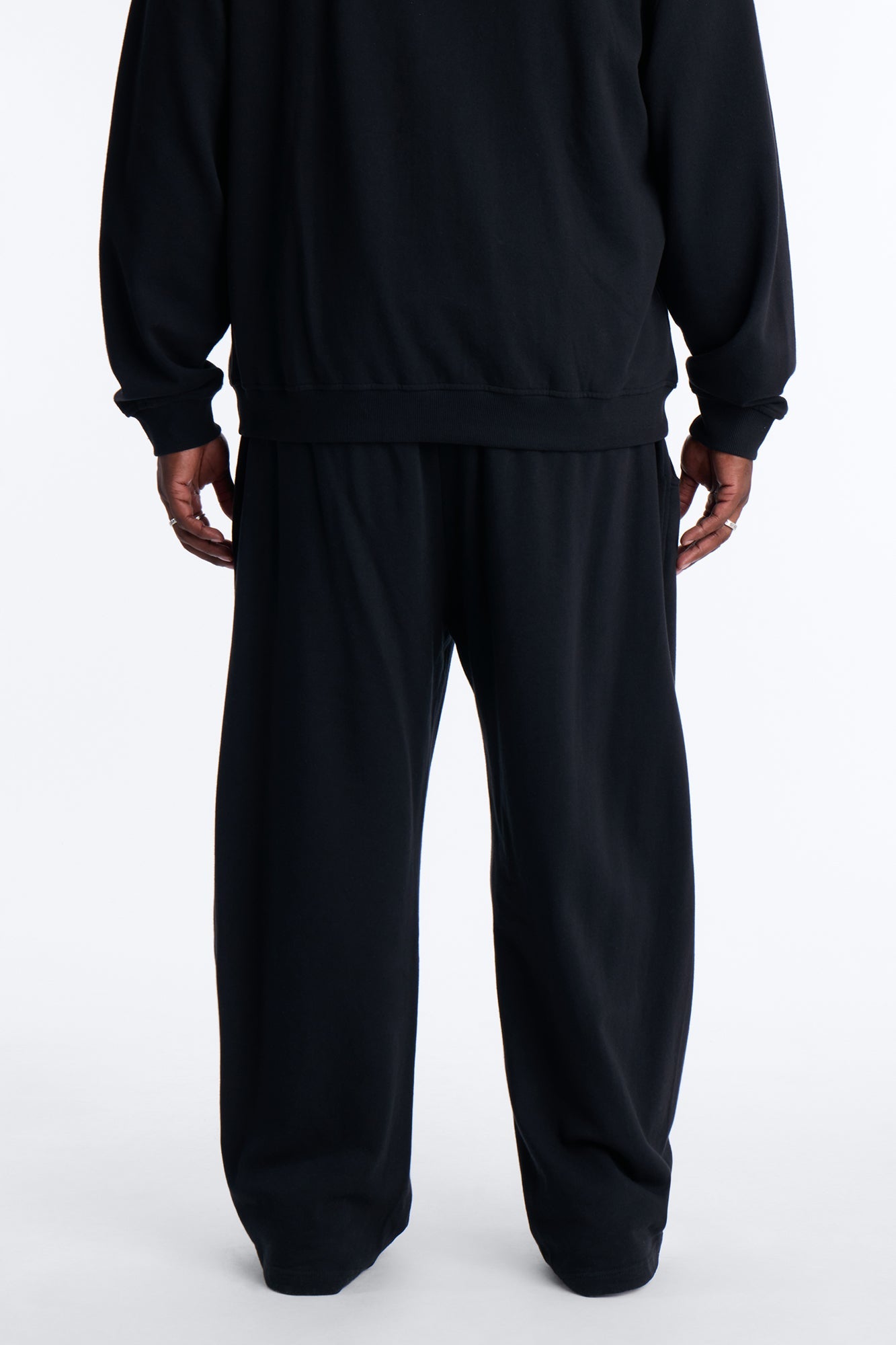 Pick Up Your Cross Patch Sweatpants - Black Fashion Nova