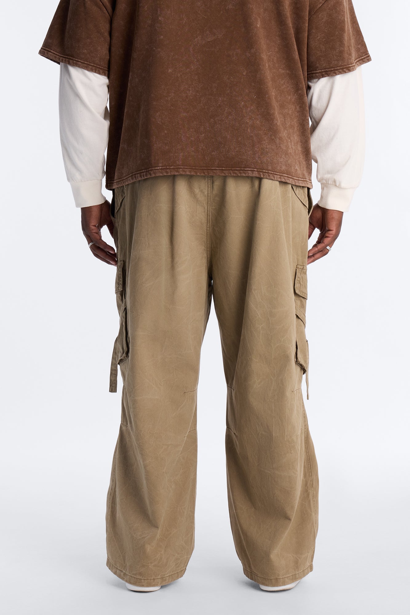 Baggy Archived Utility Pant - Olive Fashion Nova