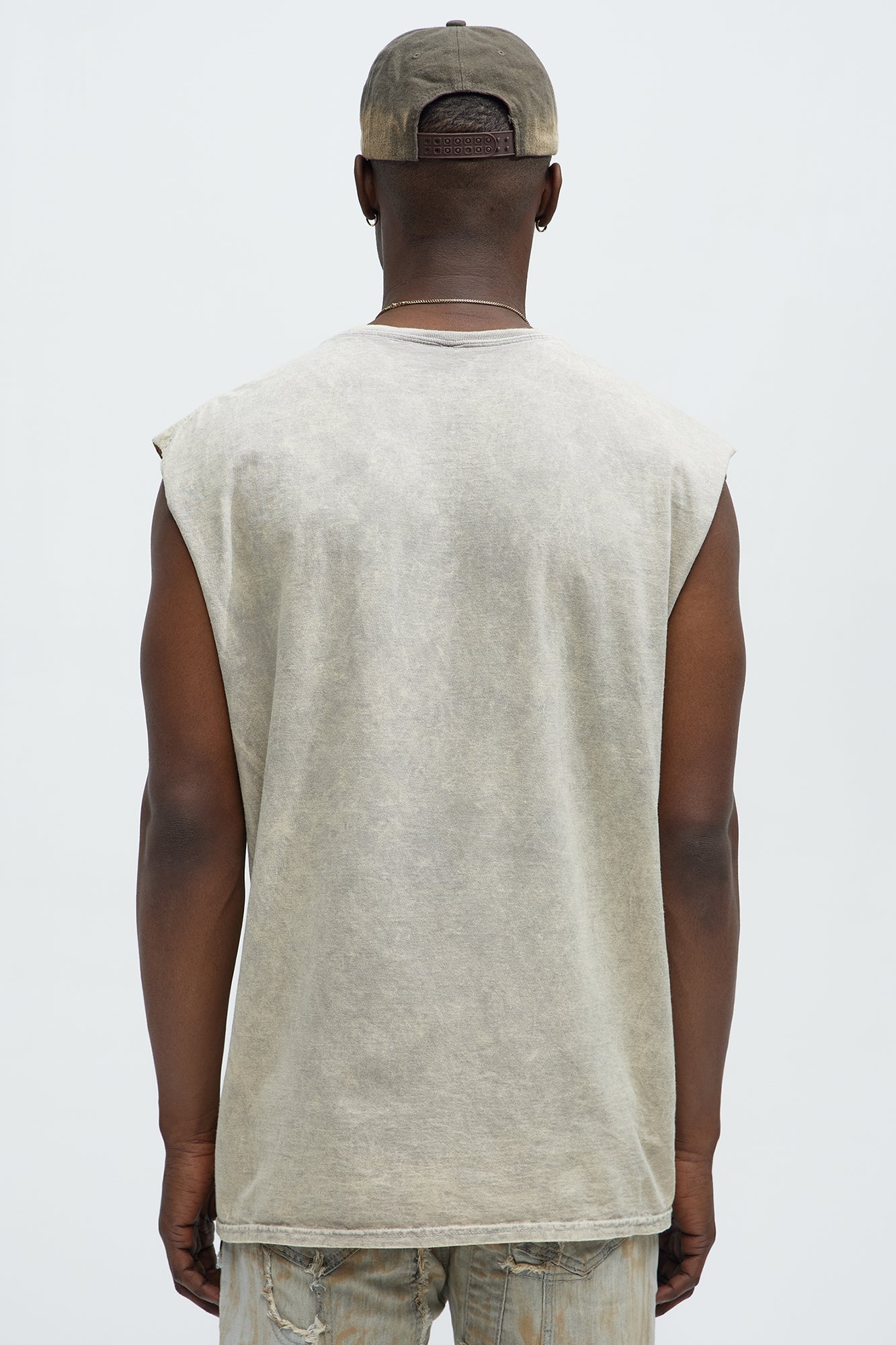 Misfits Muscle Tee - Taupe Fashion Nova