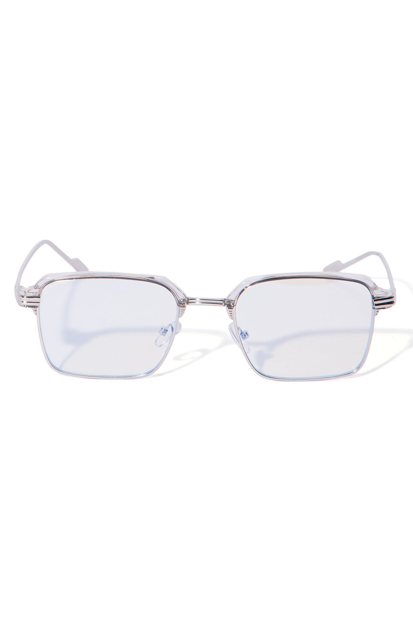 You Got It Sunglasses - Silver Fashion Nova