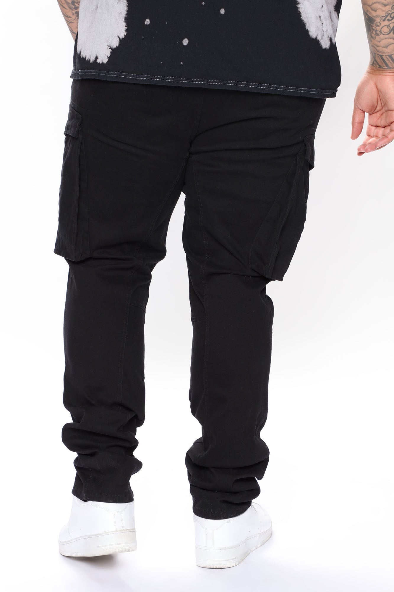 Summer Games Slim Cargo Pants - Black Fashion Nova