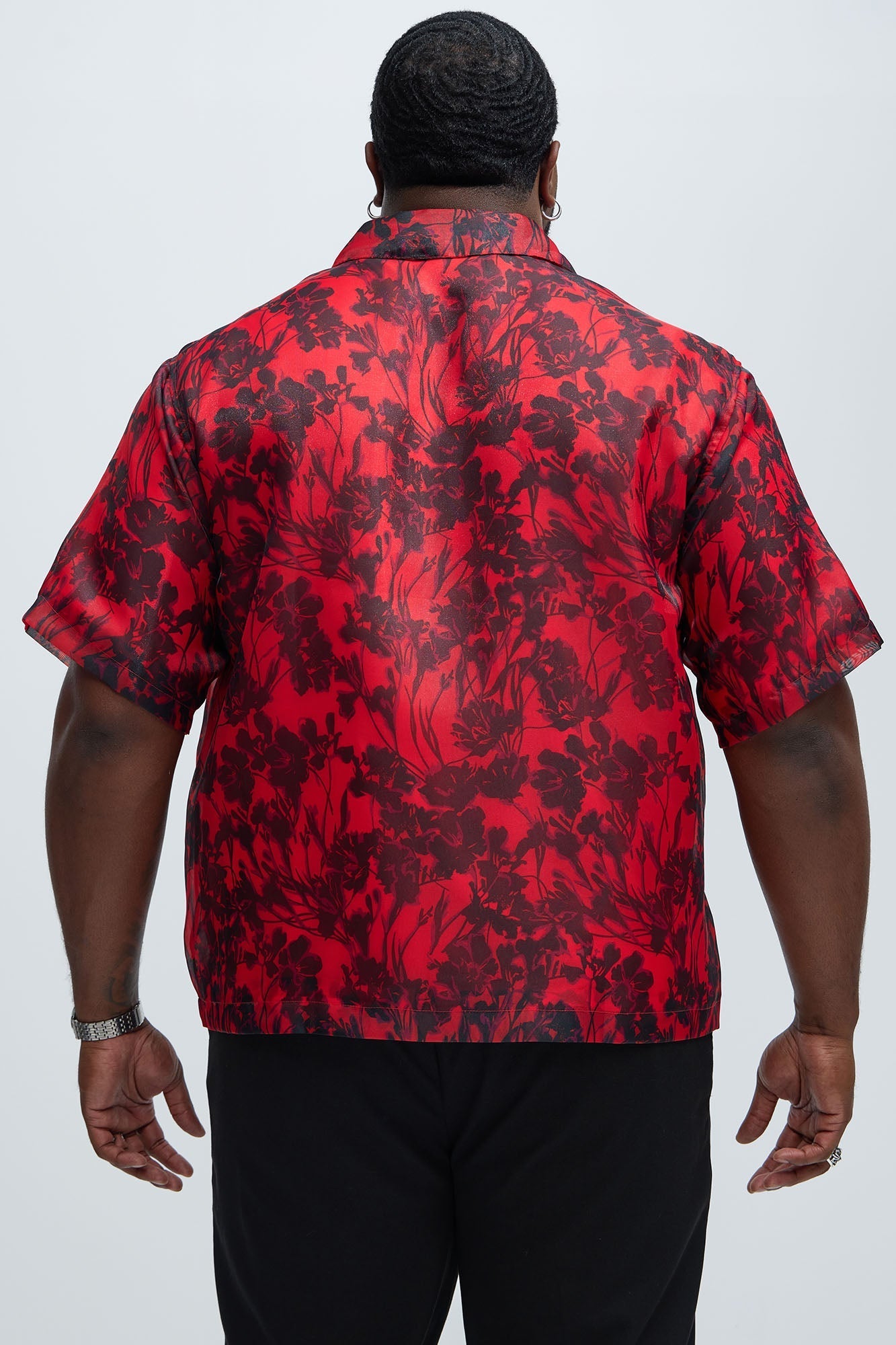 Pleasant Floral Shirt - Red/combo Fashion Nova