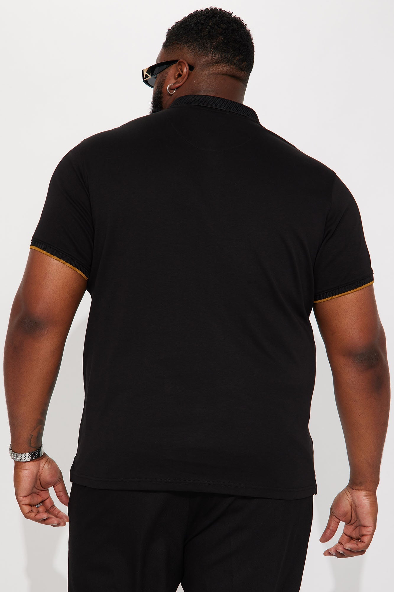 Pharaoh Bustdown Polo - Black Fashion Nova