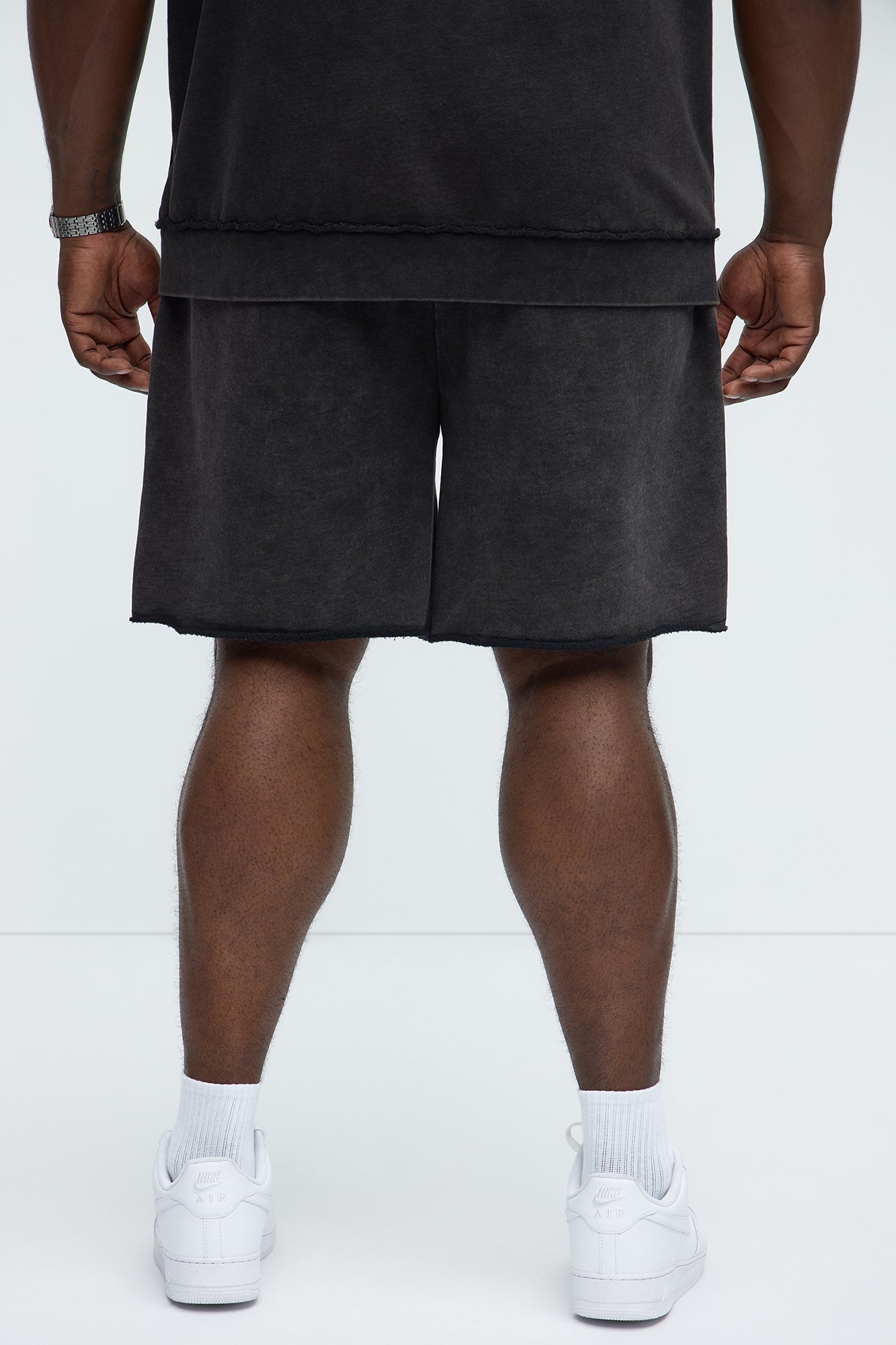 Utah Sweatshorts - Black Fashion Nova