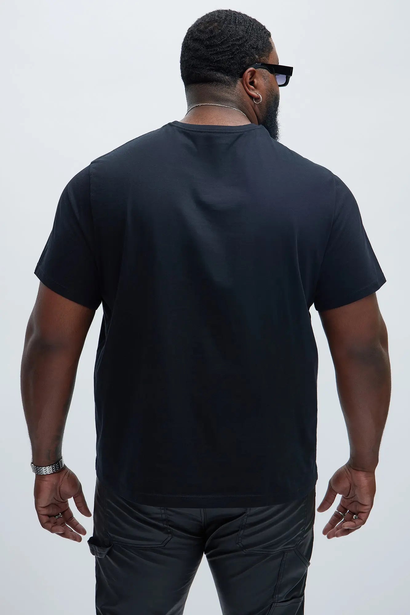 FN Essential Crew Tees 3 Pack - Black Fashion Nova