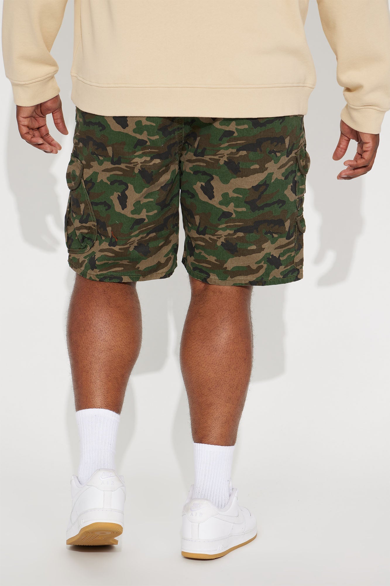 Get Out Twill Cargo Shorts - Camouflage Fashion Nova