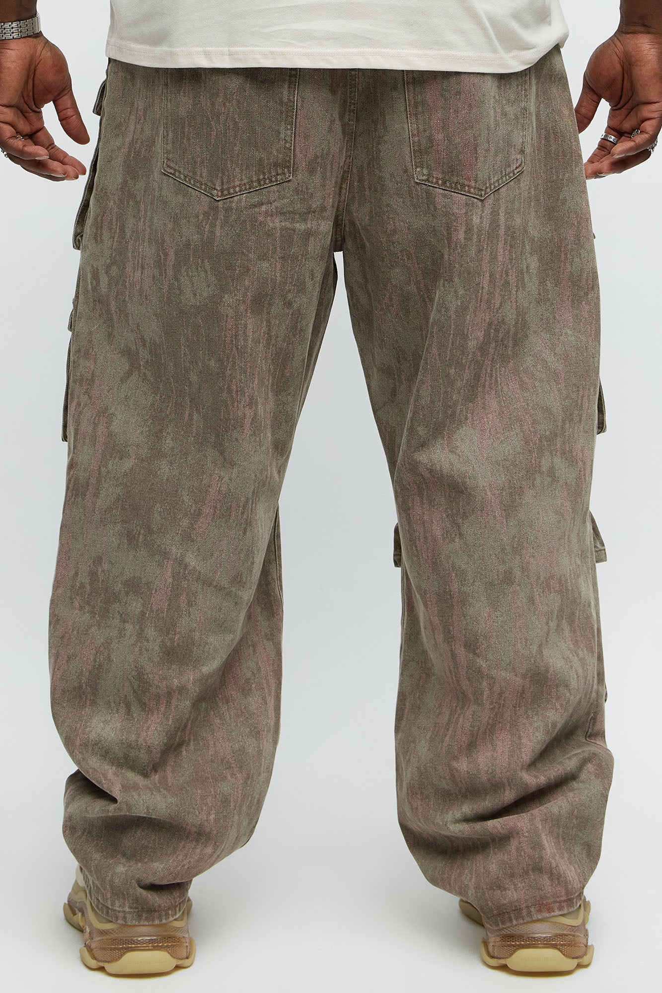 Run It By Baggy Cargo Jeans - Brown Fashion Nova