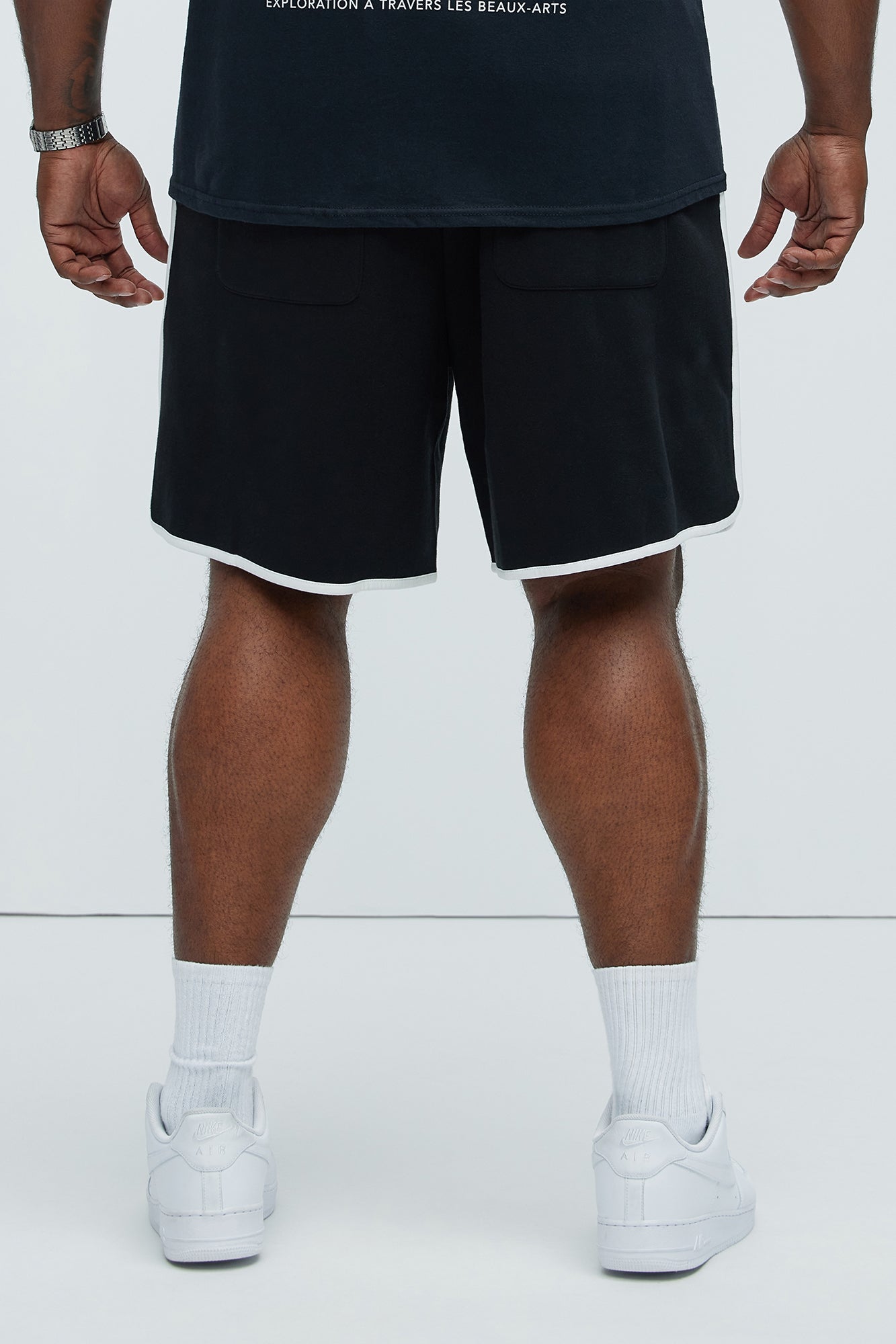 Tyson No Going Back Relaxed Shorts - Black Fashion Nova