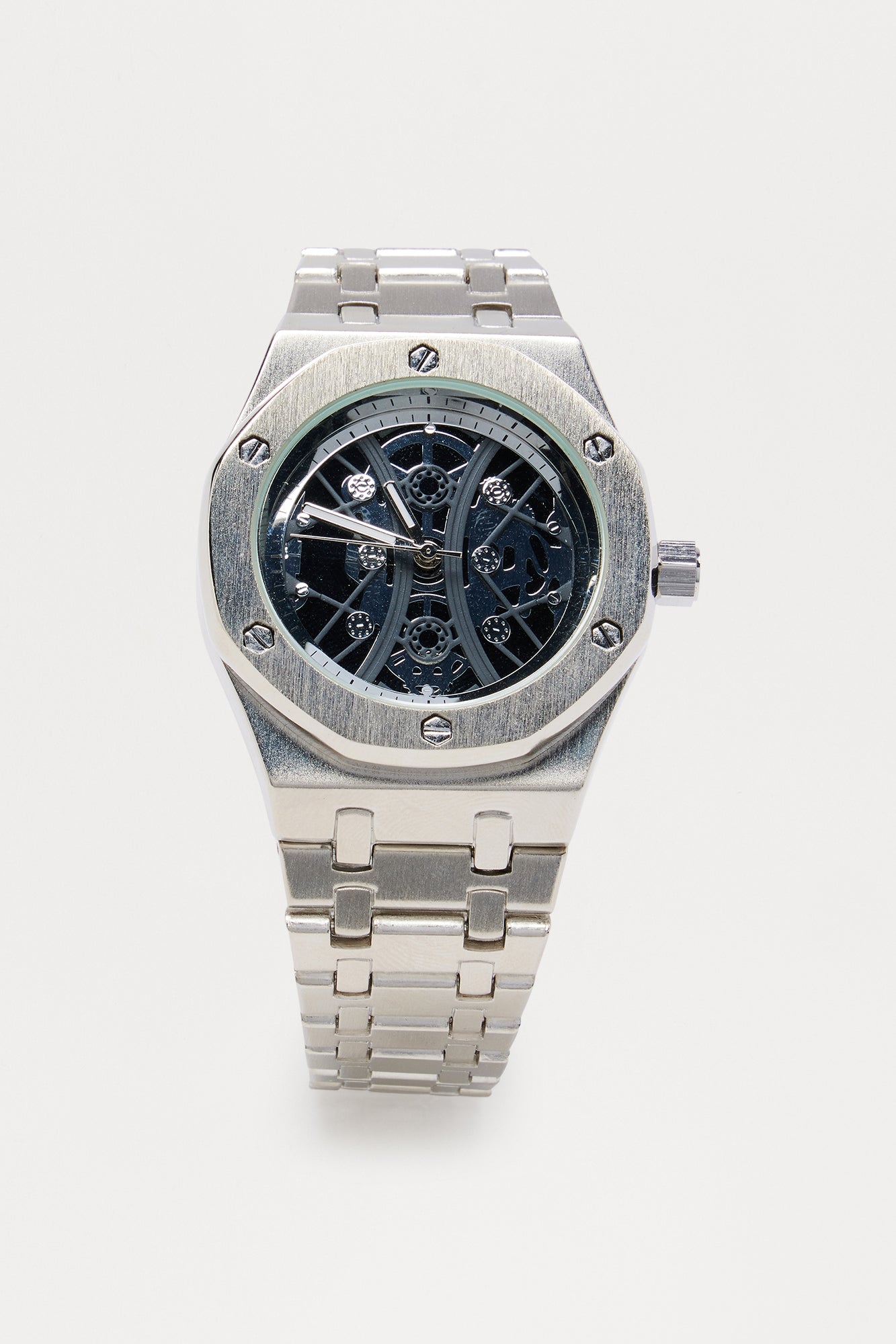 Outlaw Analogue Watch - Silver Fashion Nova
