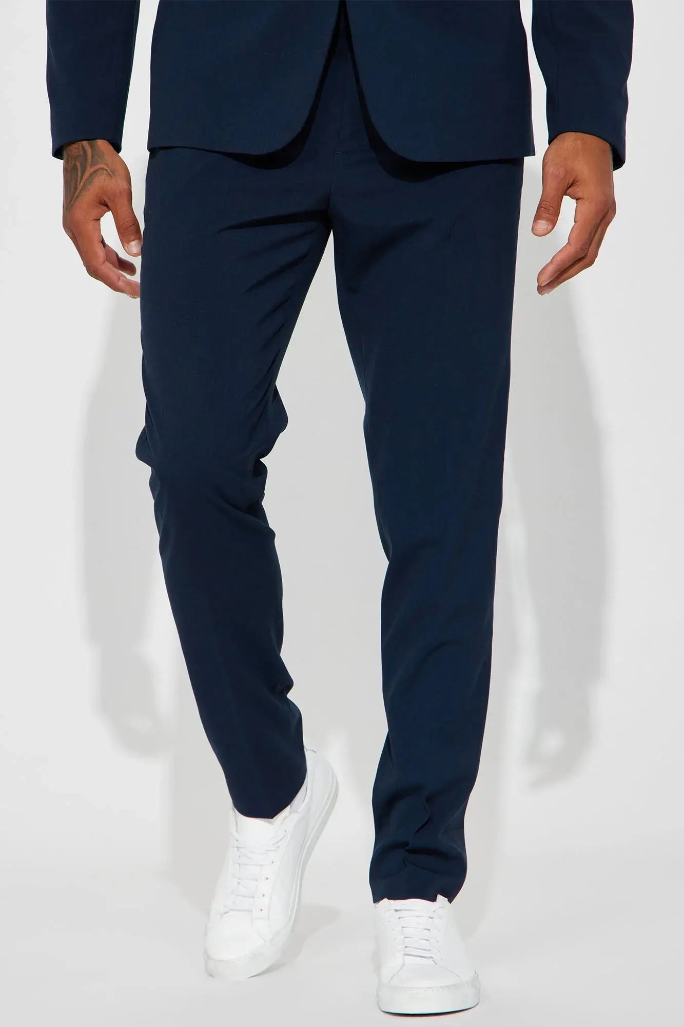 The Modern Stretch Slim Trouser - Navy Fashion Nova