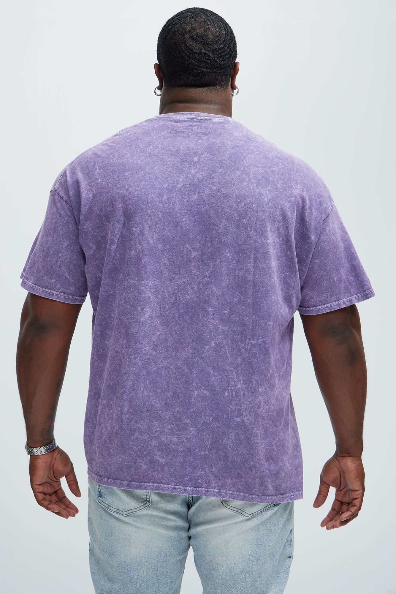 Vincent Van Gogh Irises Short Sleeve Tee - Purple Fashion Nova