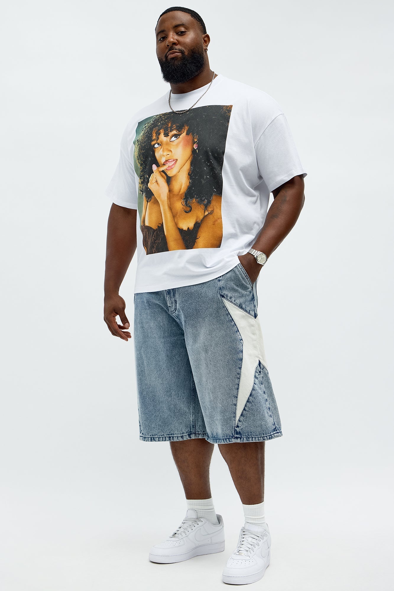 Tyla Truth Or Dare Oversized Short Sleeve Tee - White Fashion Nova