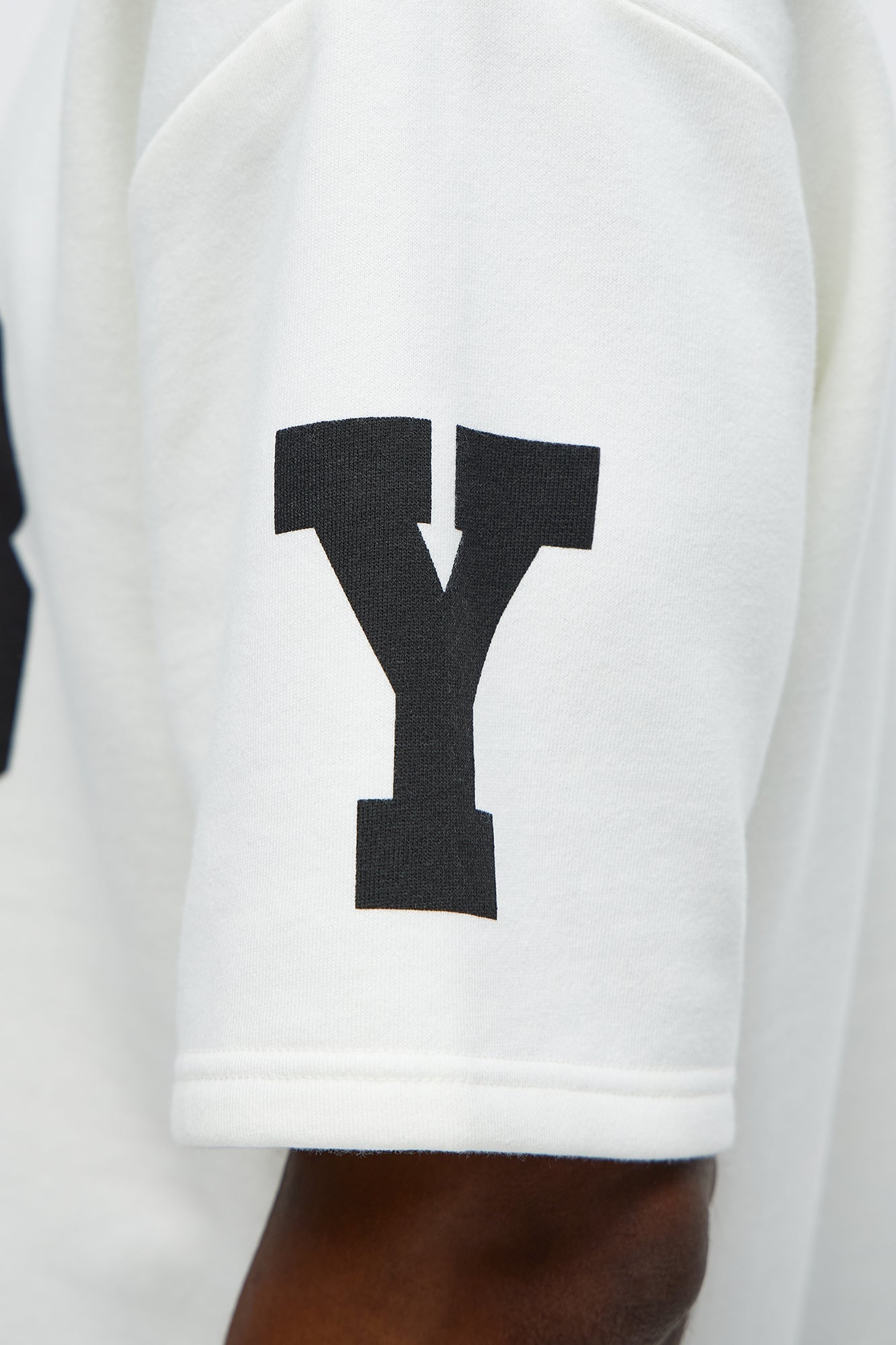 Athletic Oversized Tee - White Fashion Nova