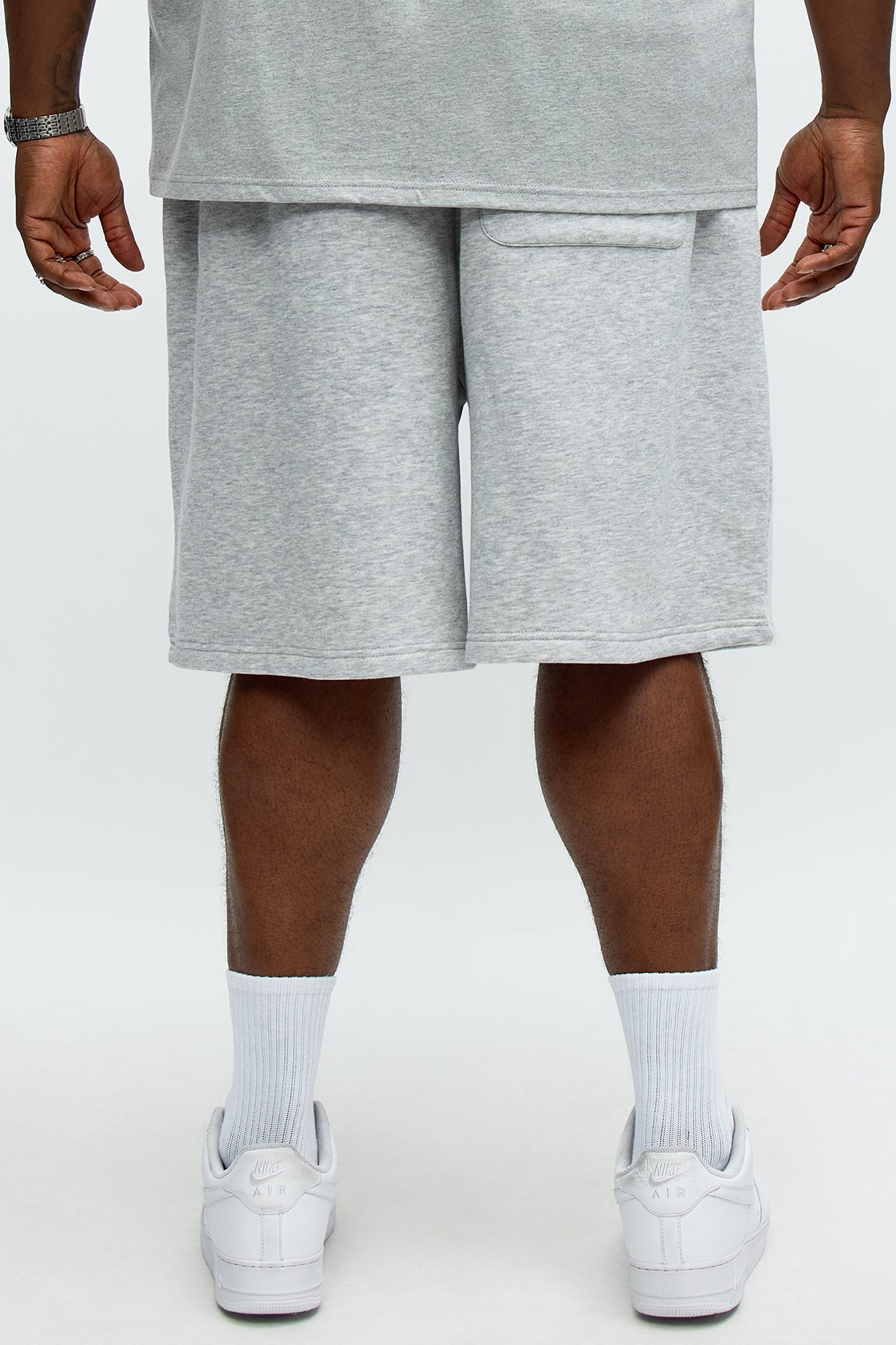 Tyson Loose Fit Shorts - Heather Grey Fashion Nova