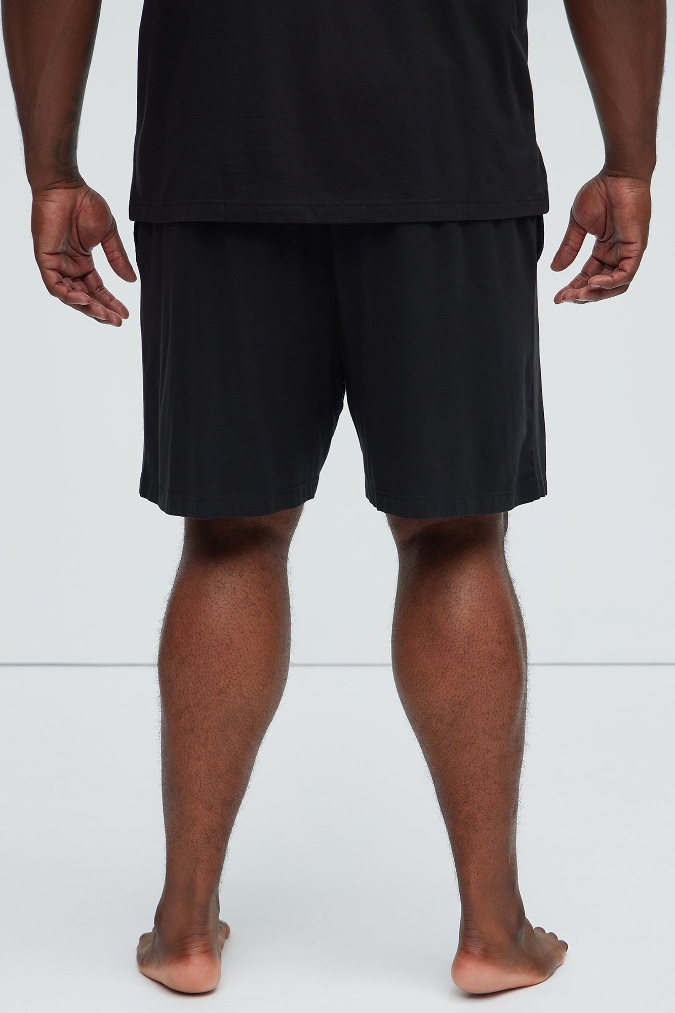 Essential Modal Lounge Shorts - Black Fashion Nova