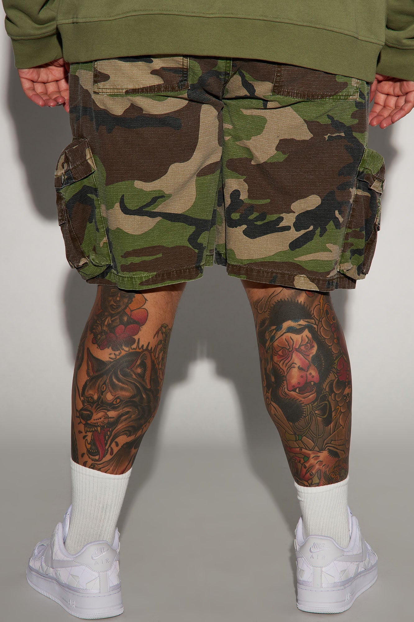 Games Calling Cargo Shorts - Camouflage Fashion Nova