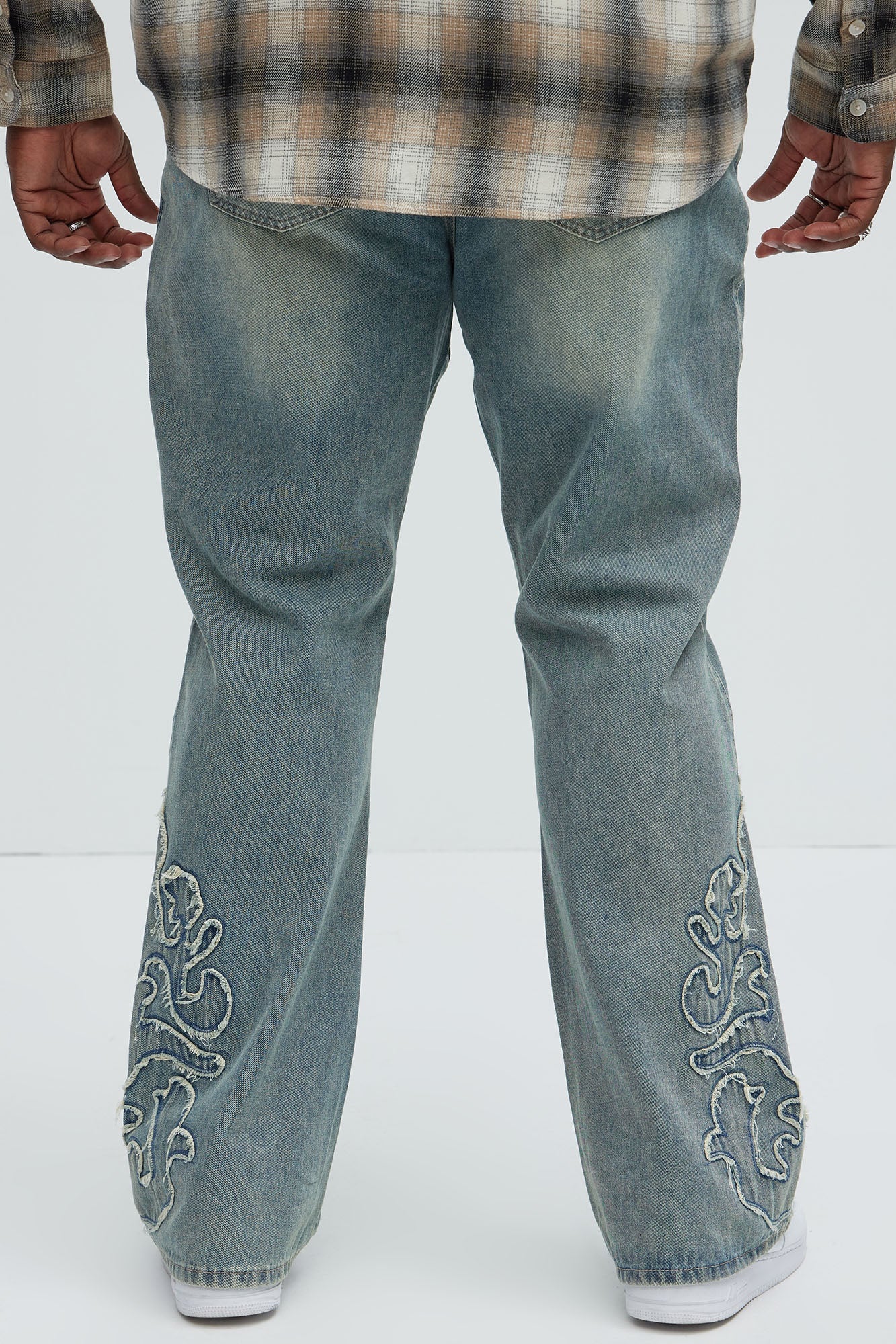 Tumble Slim Flare Jeans - Light Blue Wash Fashion Nova