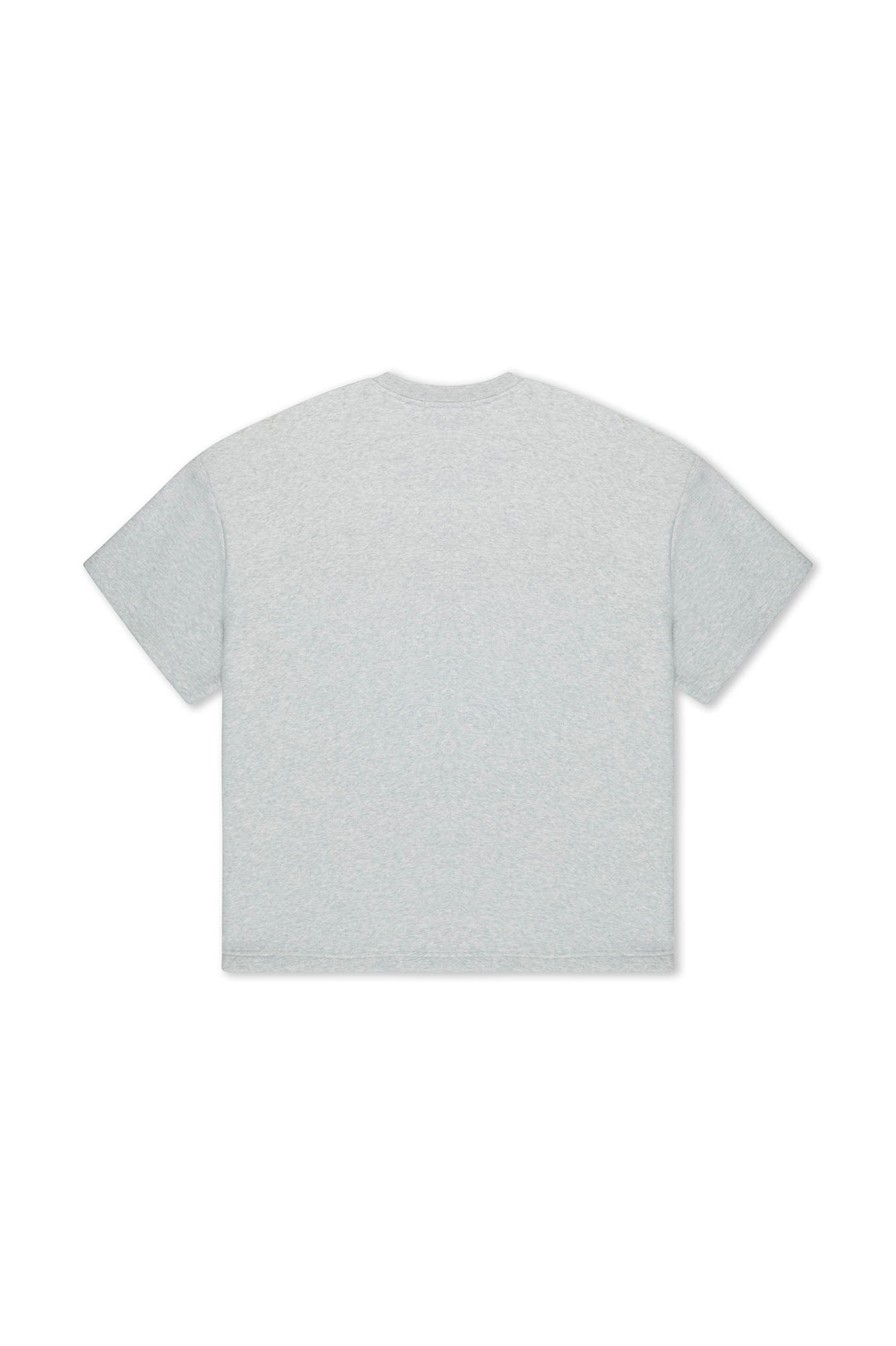 410 Oversized Fleece Tee - Heather Grey Fashion Nova