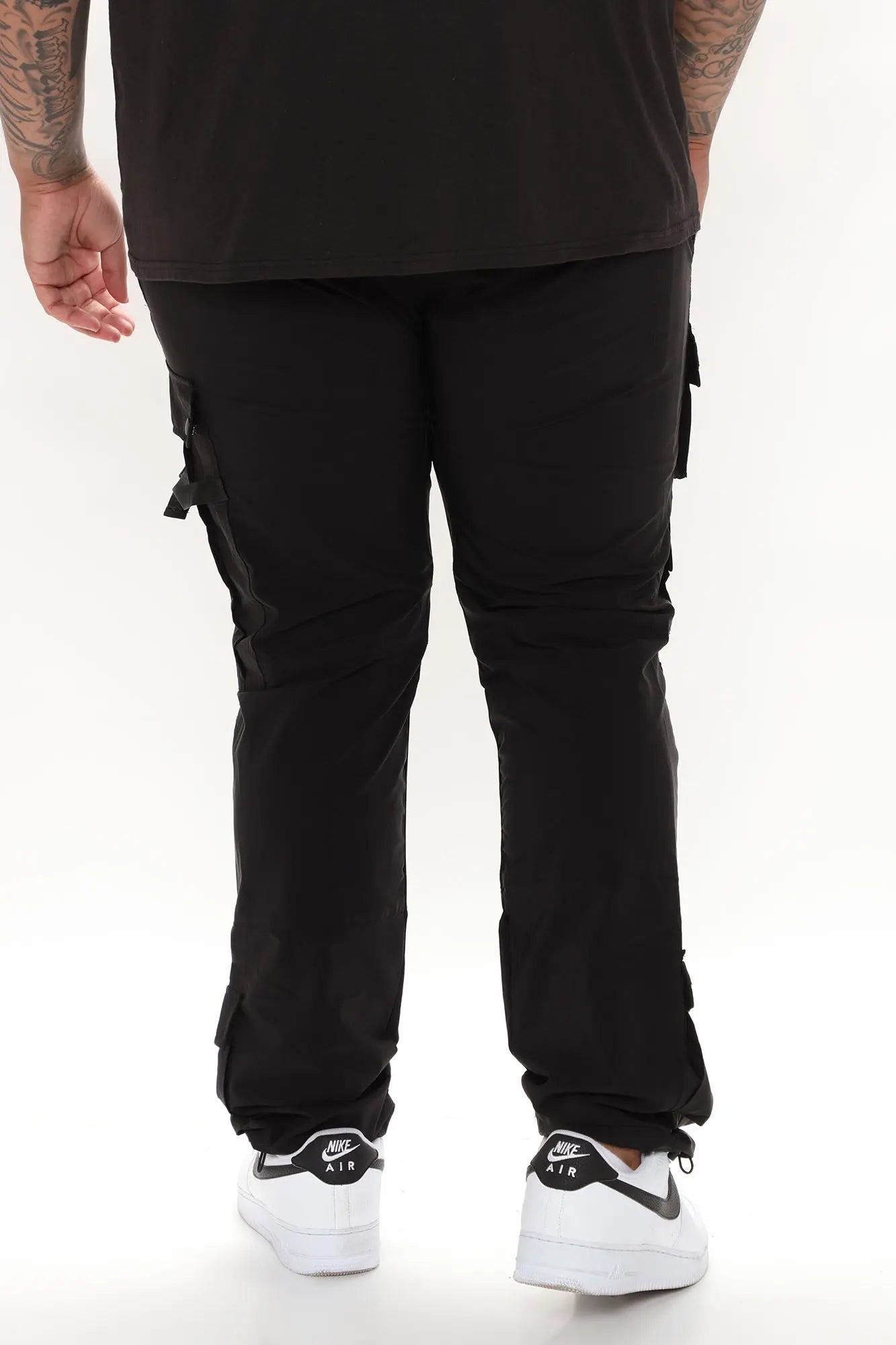 Versatile Slim Cargo Pants - Black Fashion Nova