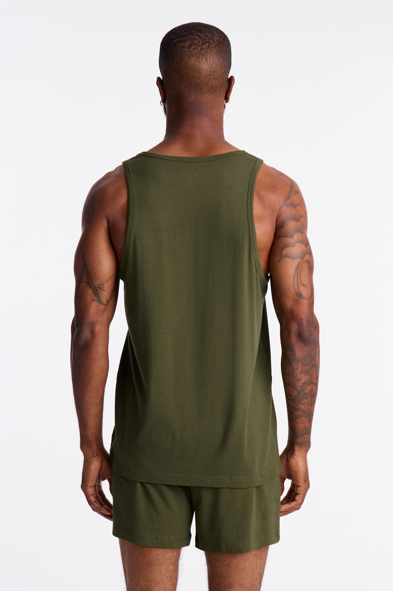 Essential Modal Lounge Tank - Olive Fashion Nova