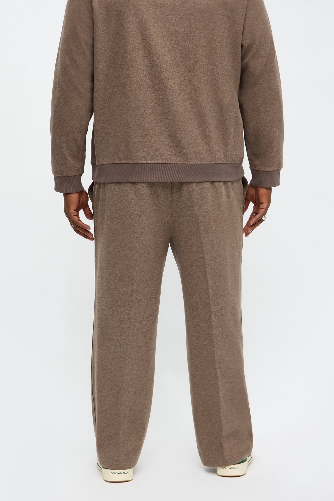 Baggy Mar Vista Stretch Tux Pant - Brown Fashion Nova