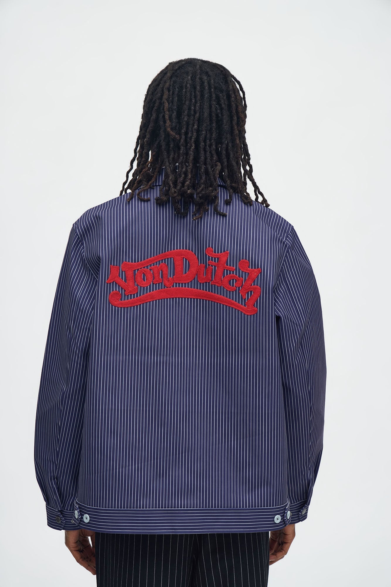 Von Dutch Mechanic Jacket - Navy Fashion Nova