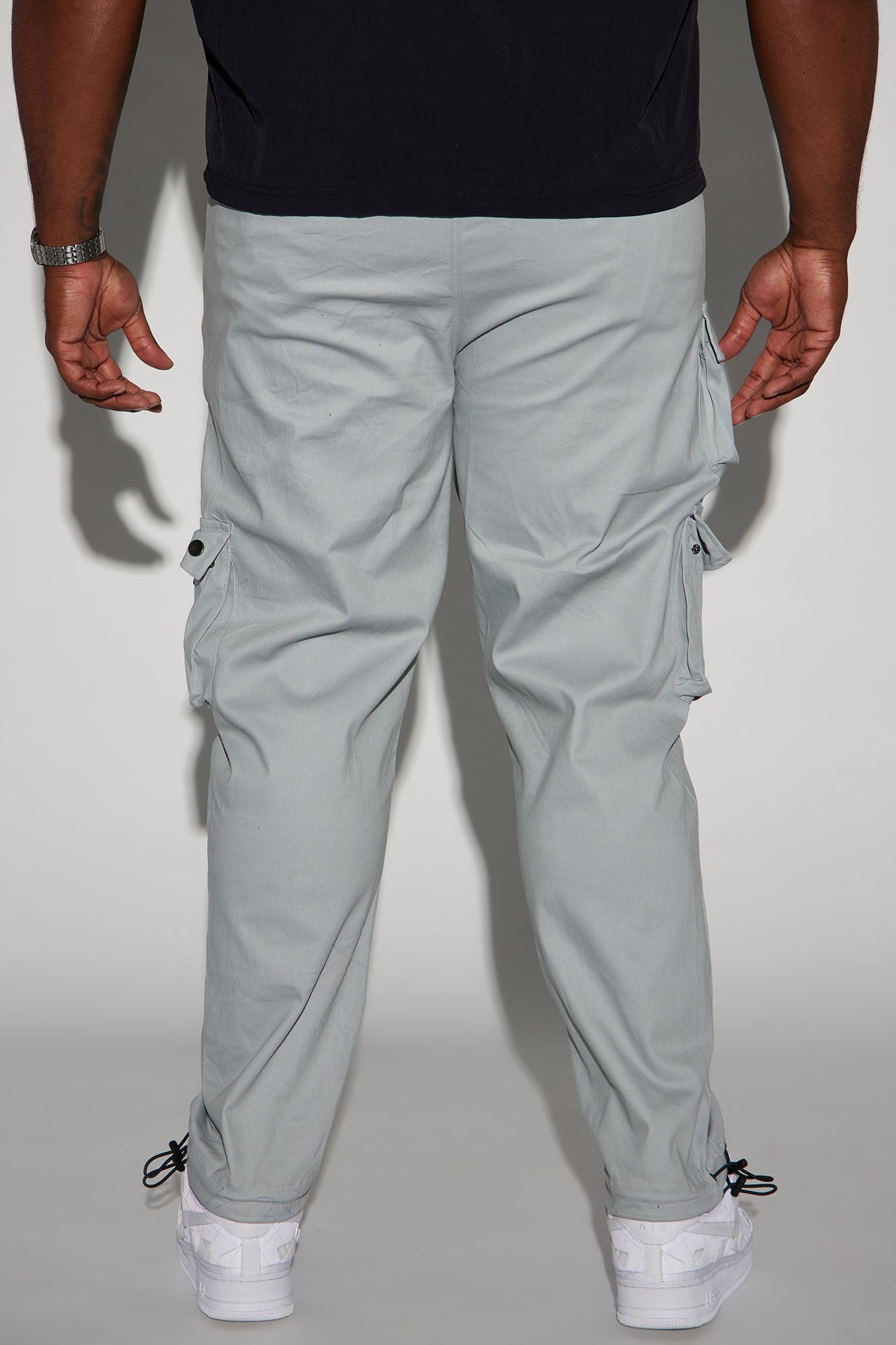 Roaming Twill Cargo Pants - Grey Fashion Nova