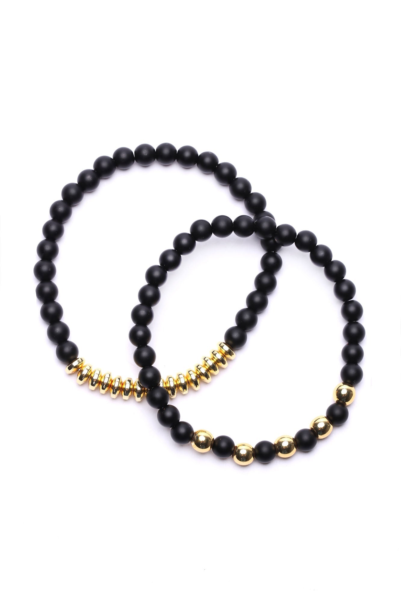 Hollywood Beaded Bracelet - Black/combo Fashion Nova