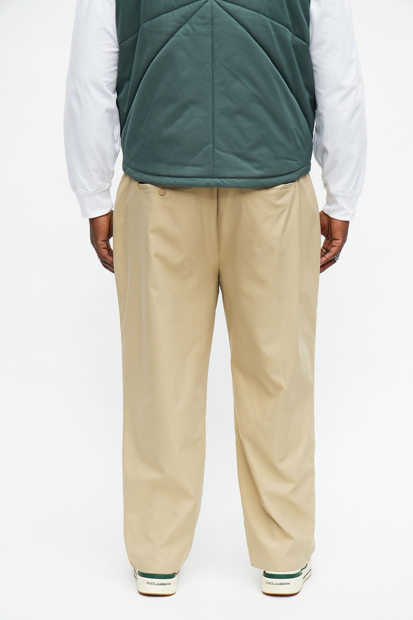 Straight Sterling Pleated Pants - Beige Fashion Nova