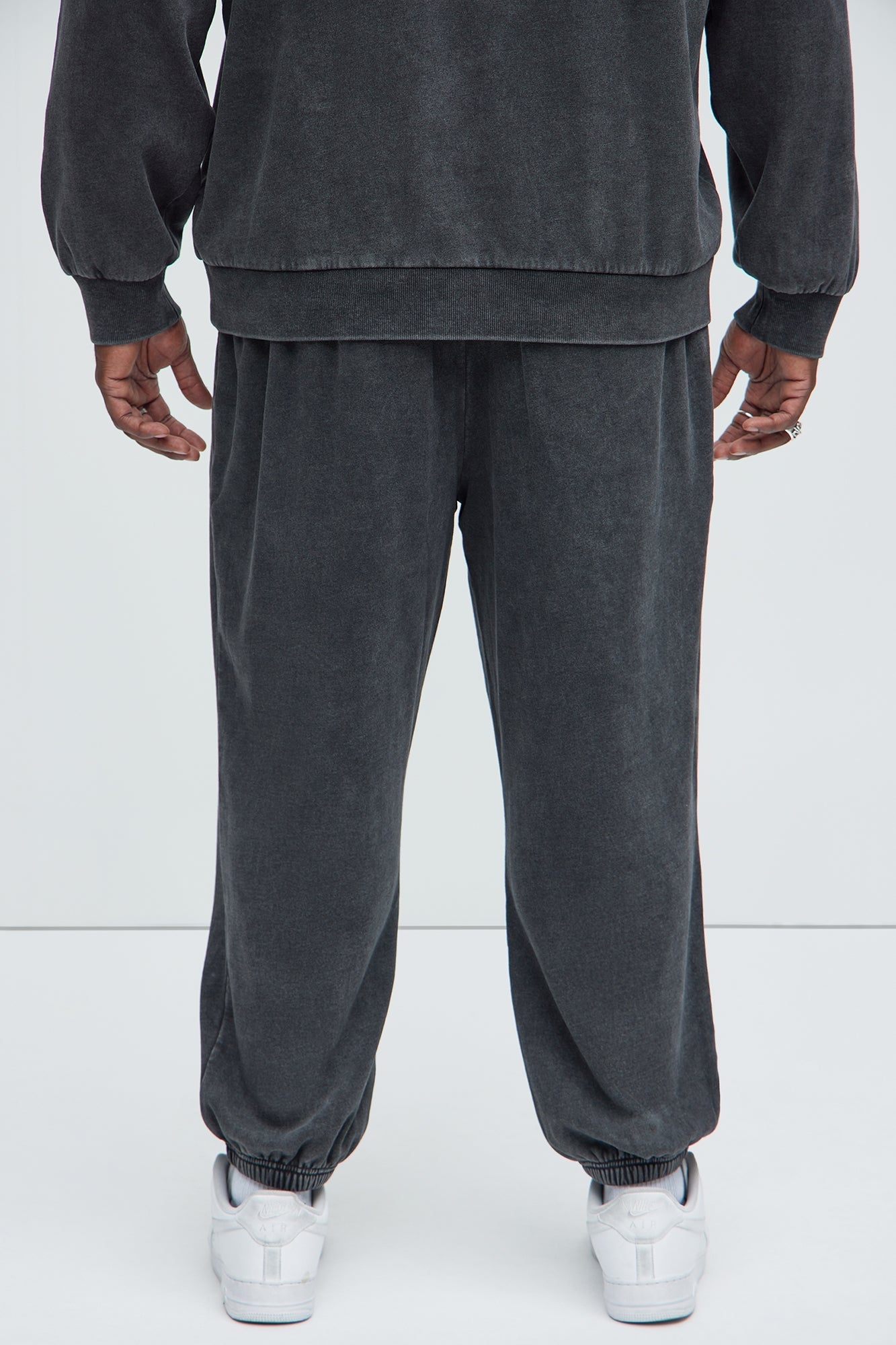 Tyson Heavy Wash Jogger - Black Wash Fashion Nova