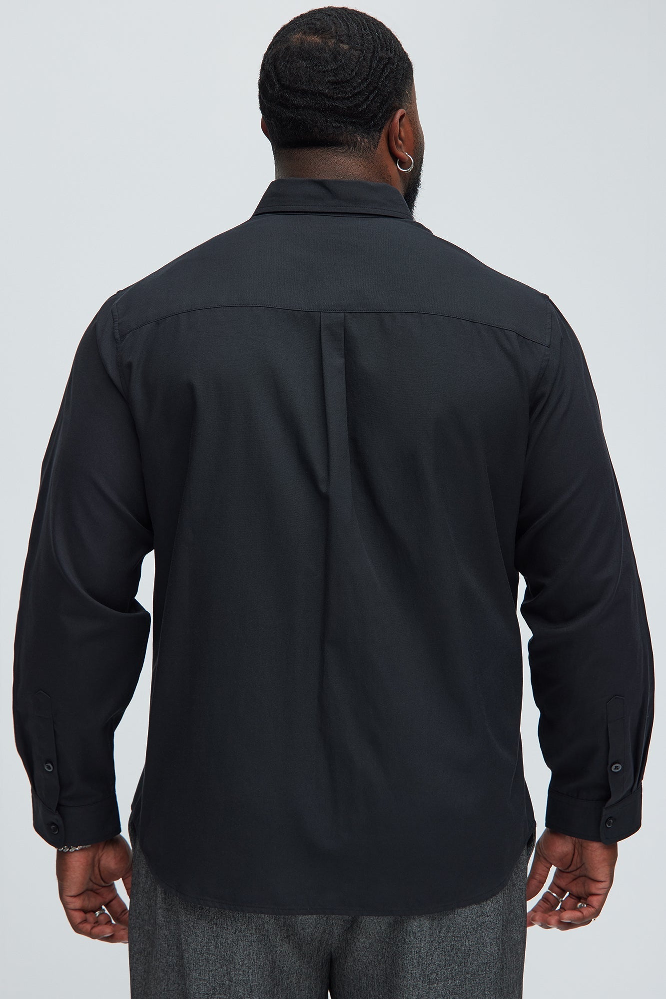 Oxford Classic Shirt - Black Fashion Nova