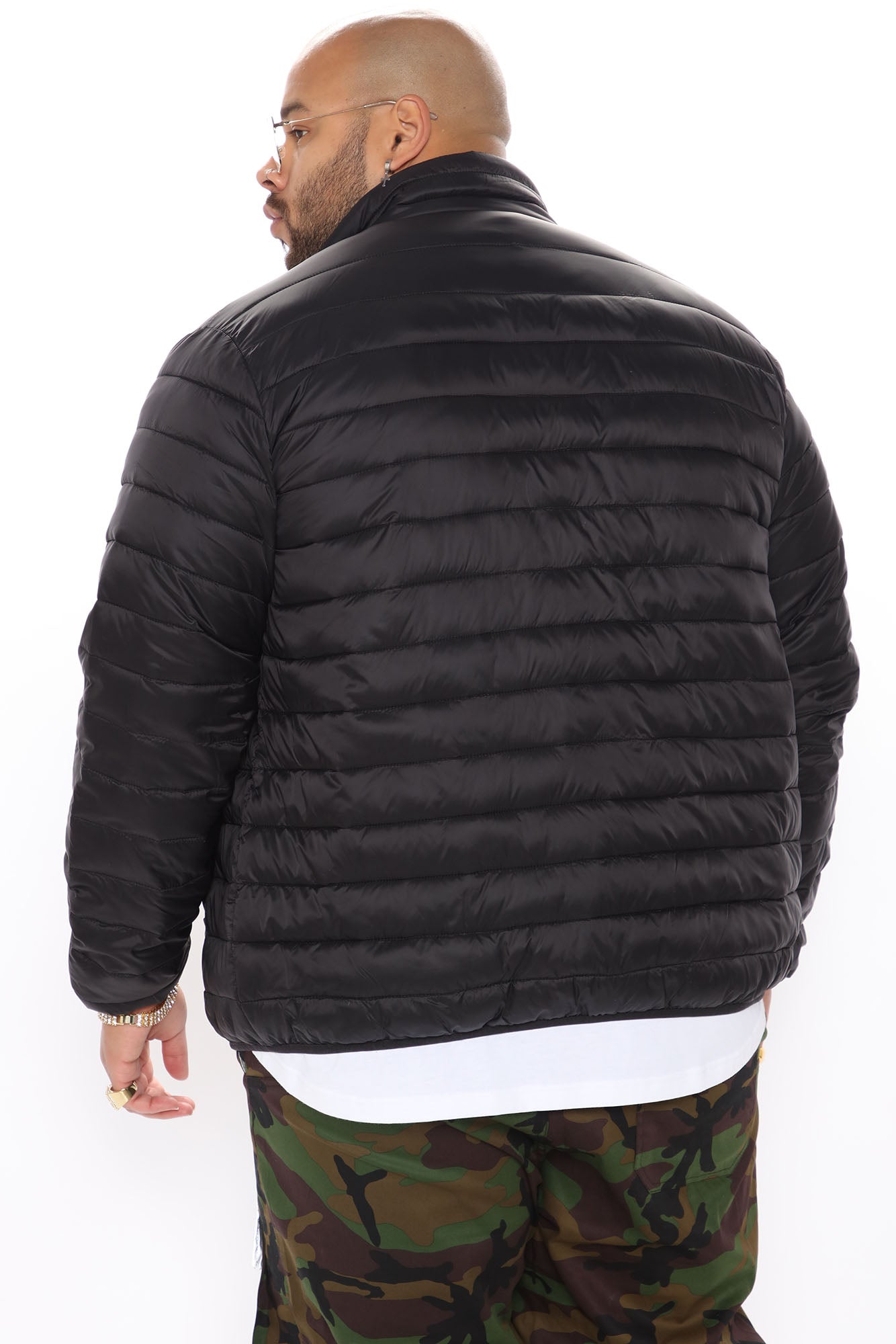 Wesley Packable Puffer Jacket - Black Fashion Nova