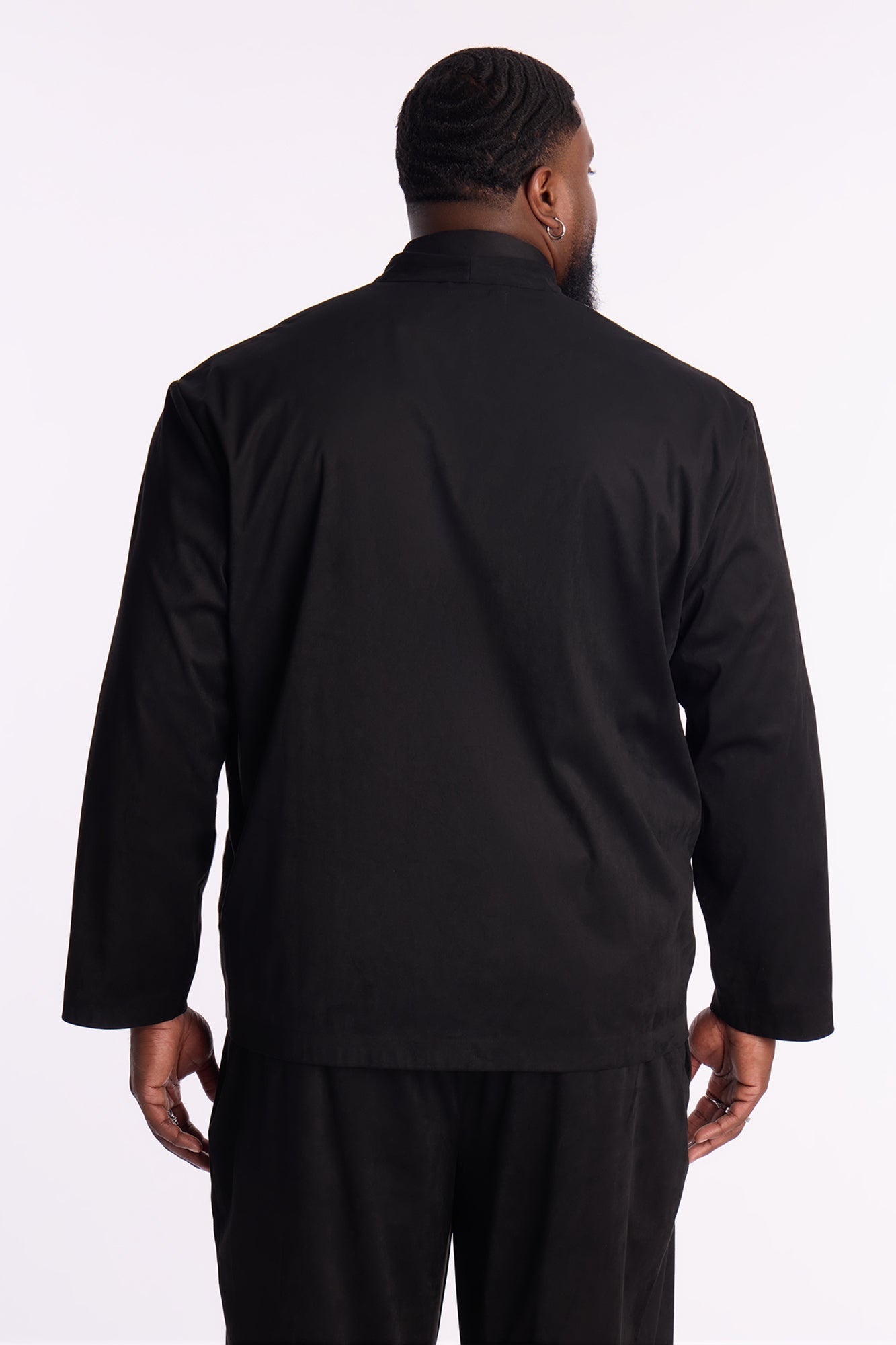 Relaxed New Money Suede Unlined Blazer - Black Fashion Nova