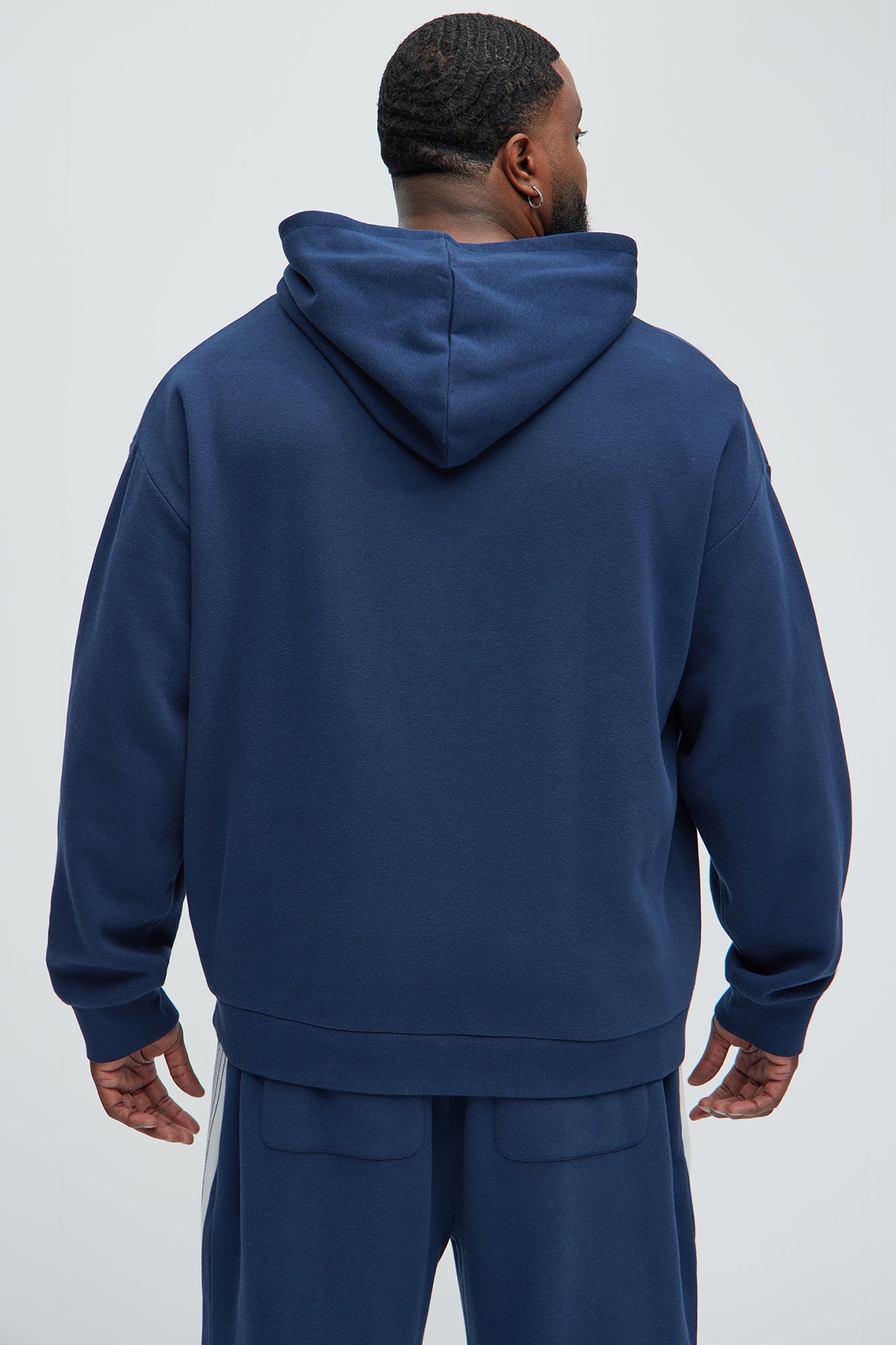 Tyson Road Runnin Hoodie - Blue/combo Fashion Nova